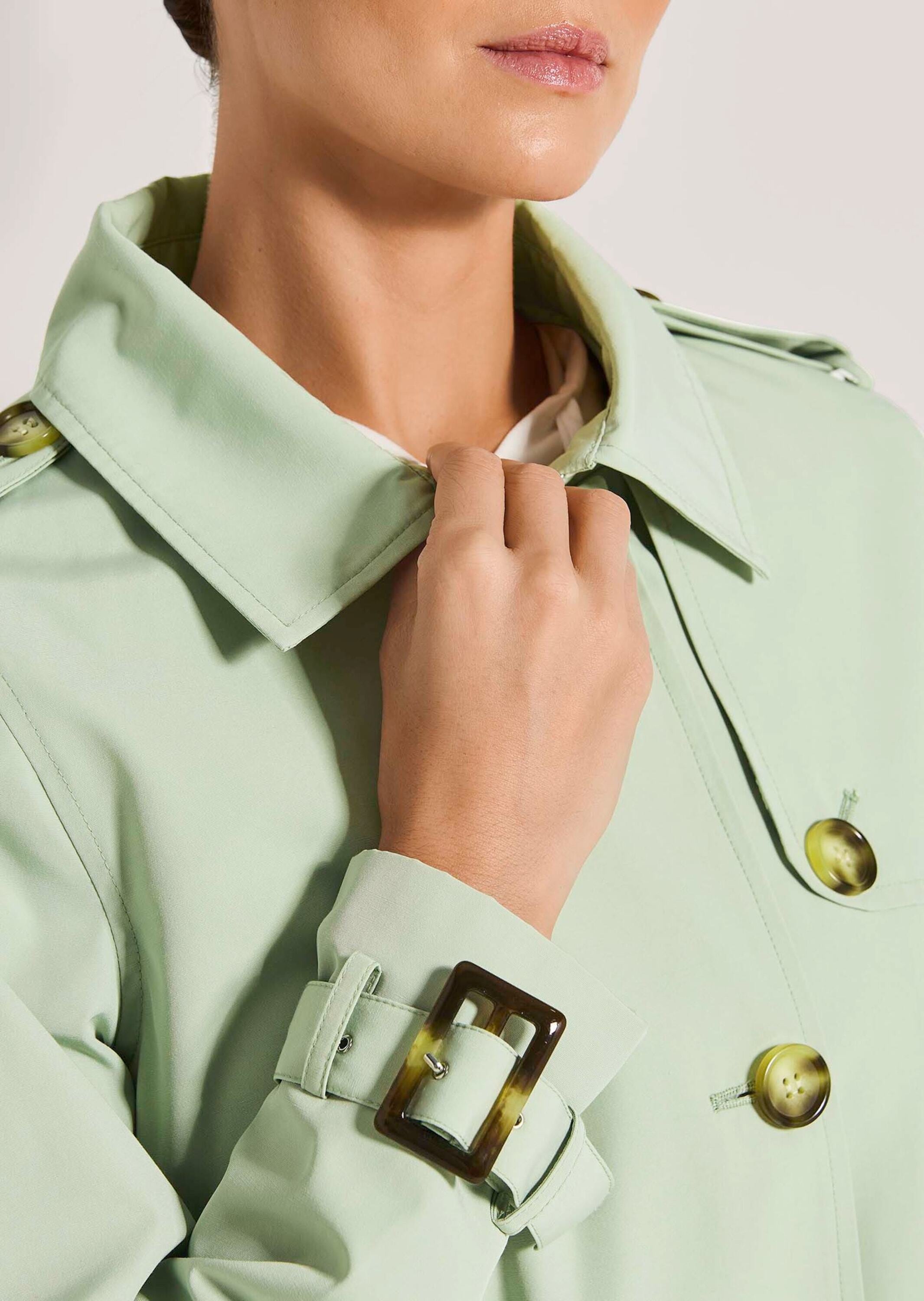 MADELEINE Trenchcoat »Kurzjacke Verkürzte Trenchjacke mit Taschen«