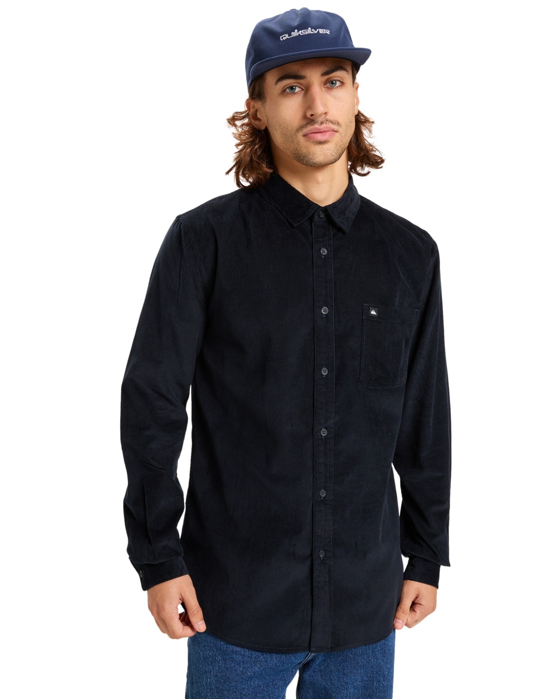 Quiksilver Langarmhemd "Smoke Trail Cord" günstig online kaufen