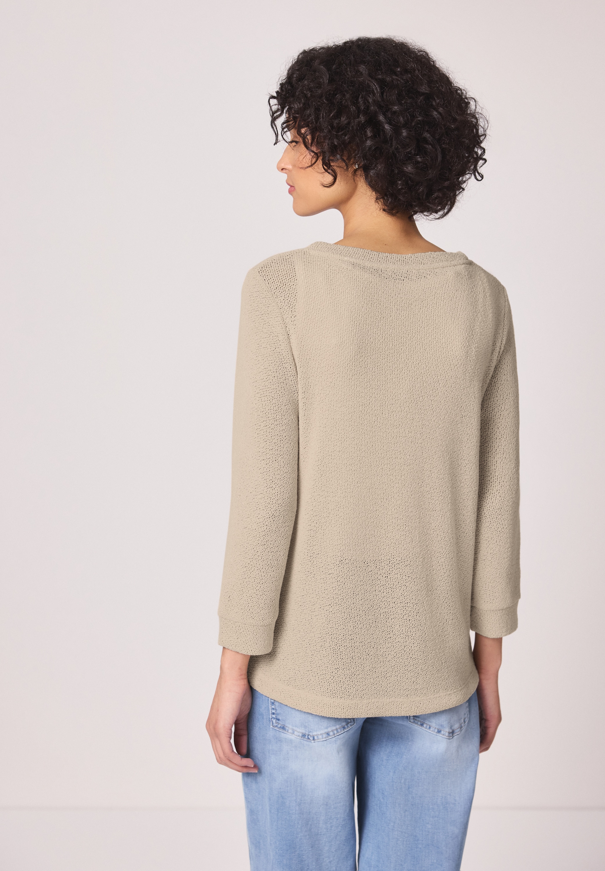 STREET ONE 3/4-Arm-Shirt mit 3/4 Ärmeln