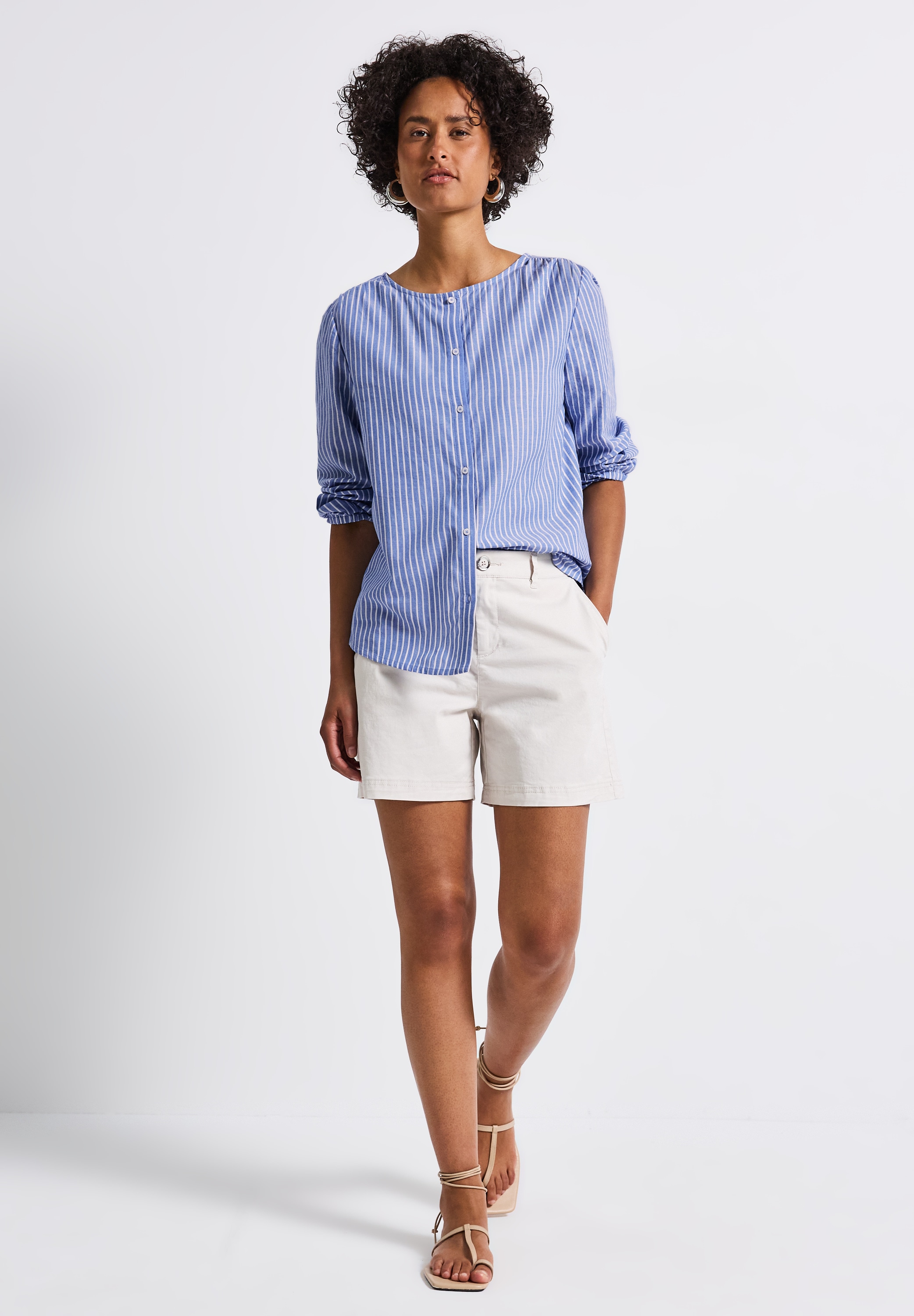 STREET ONE Shirtbluse, mit Knopfleiste