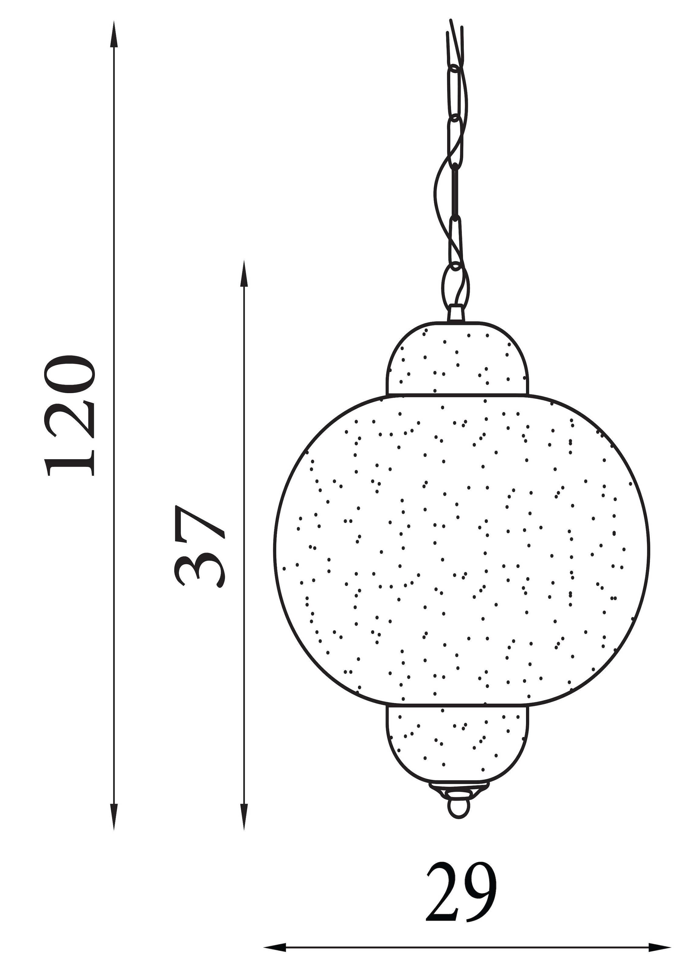 Searchlight Pendelleuchte »Fretwork-Pendelleuchte - Lasergeschnittenes Nickelmetall« E27 1 Stk.