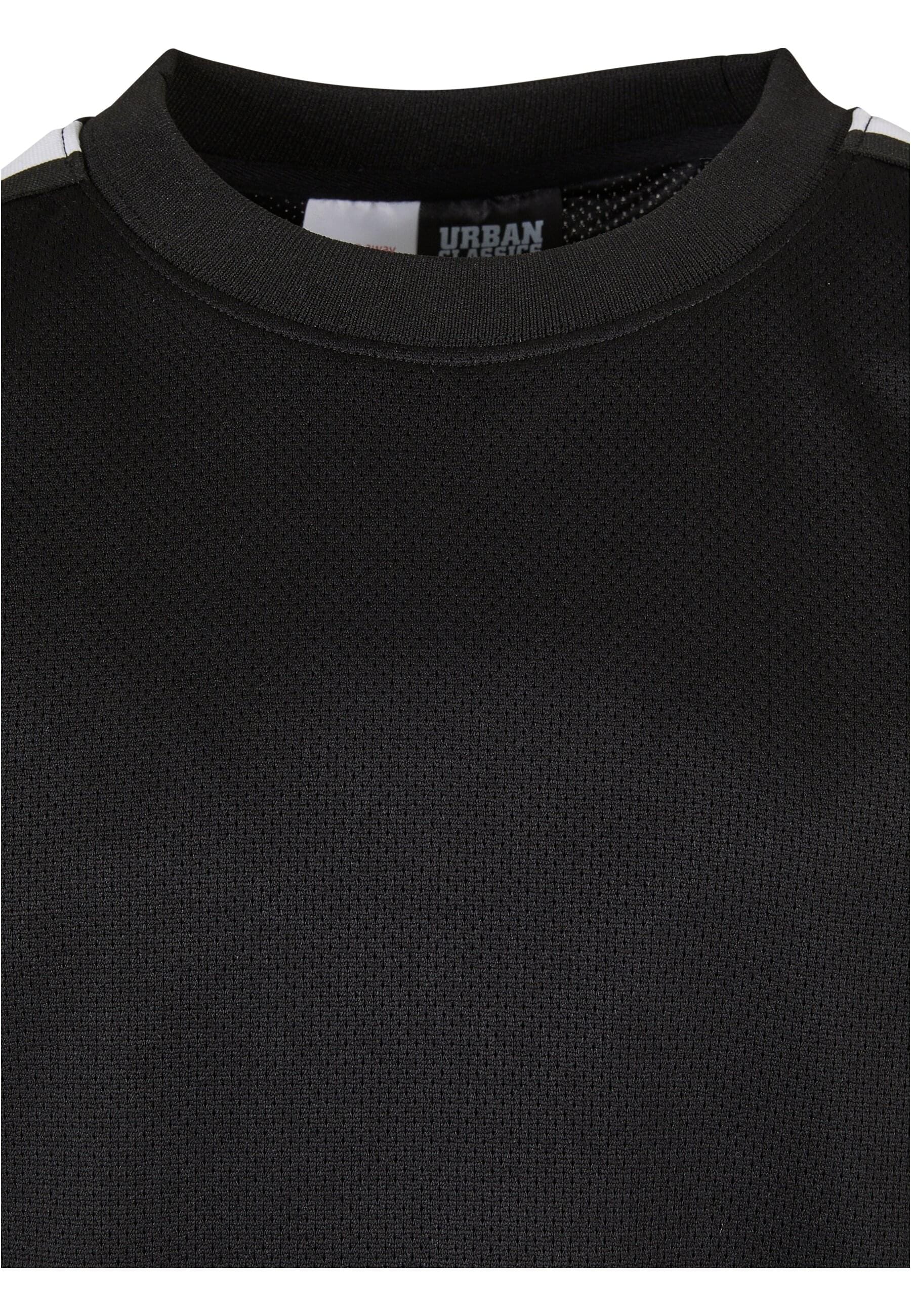 URBAN CLASSICS Kurzarmshirt »Urban Classics Herren Boys Oversized Stripes Mesh Tee«, (1 tlg.)