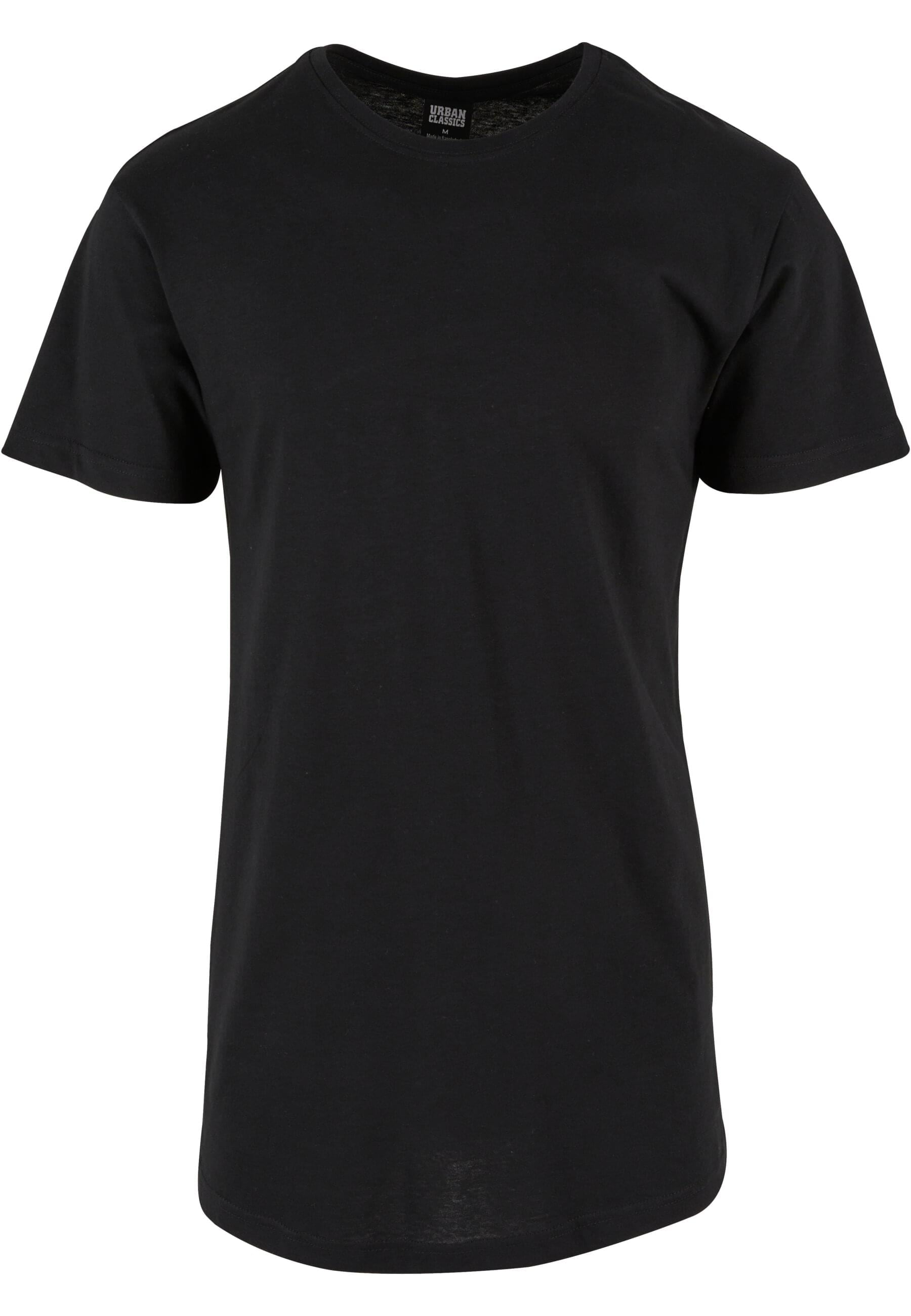 URBAN CLASSICS Kurzarmshirt "Urban Classics Herren Shaped Long Tee" 1 Stk. günstig online kaufen