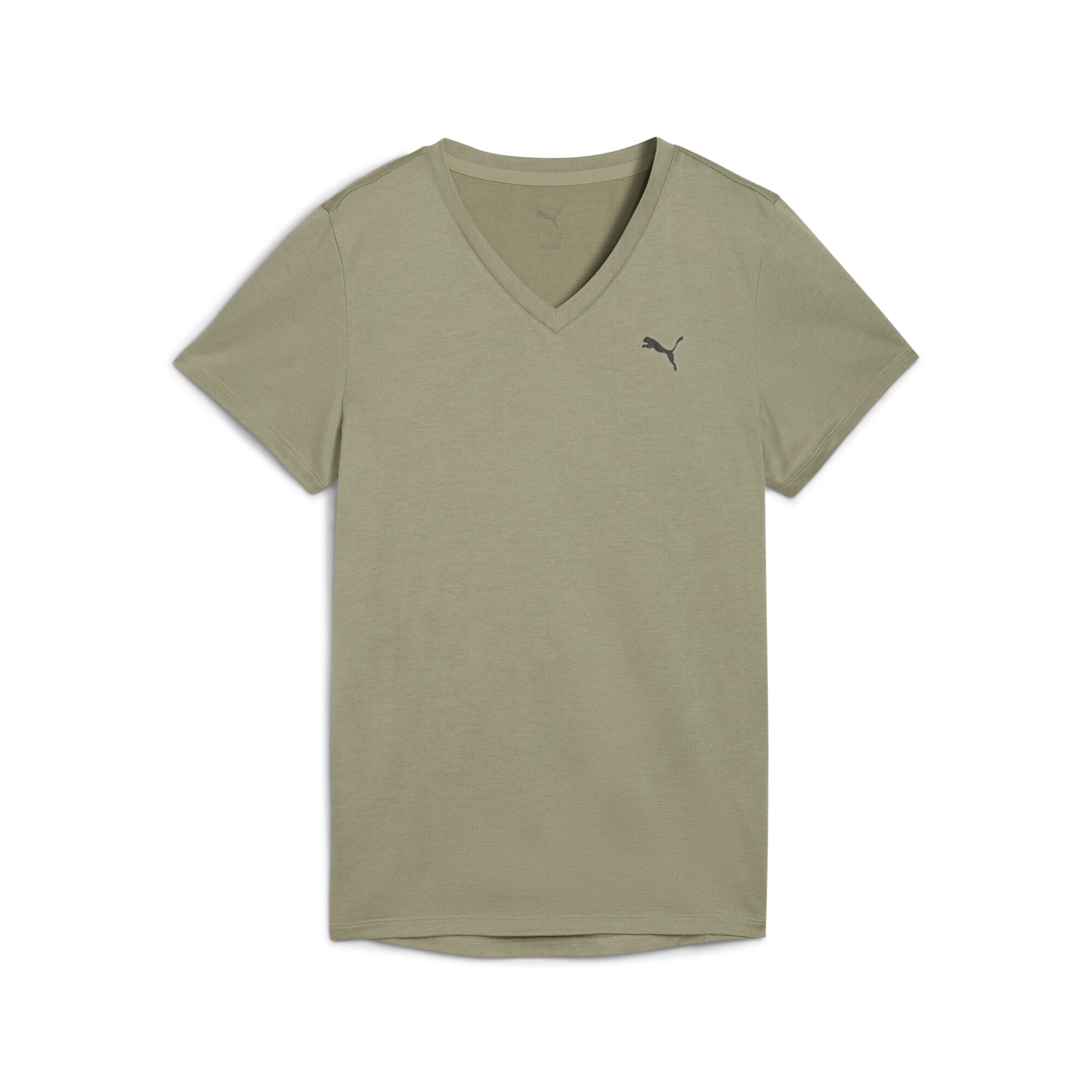 PUMA Trainingsshirt "TAD ESSENTIALS T-Shirt mit V-Ausschnitt Damen" günstig online kaufen