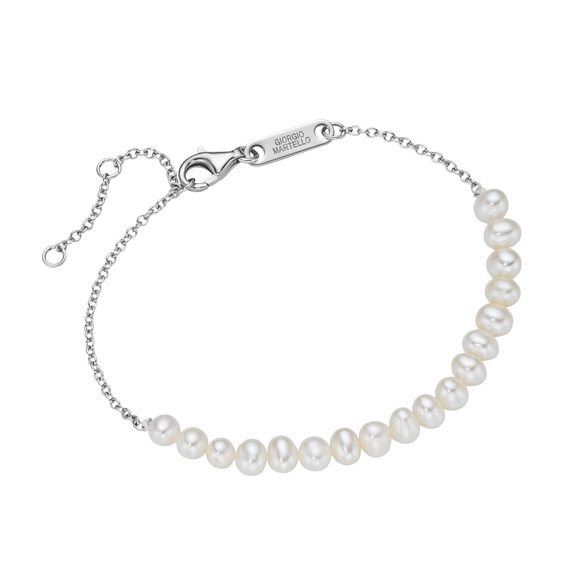GIORGIO MARTELLO MILANO Süßwasser-Perlen, BAUR »mit Silber online Armband 925« kaufen 