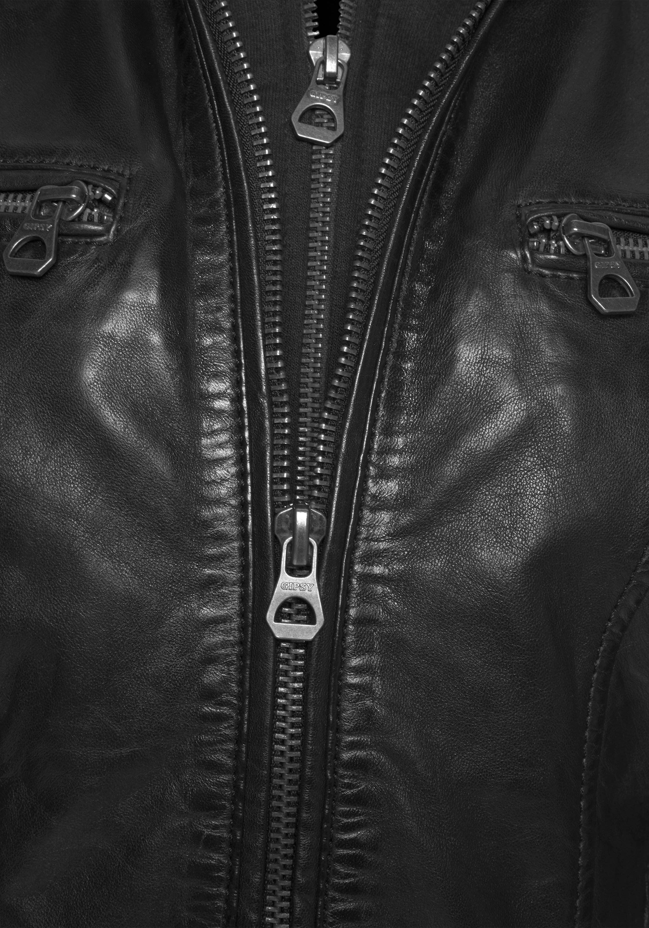 Mauritius Bikerjacke »SAMINA«, mit Kapuze, 2-in-1-Jacke - mit abnehmbarem Kapuzen-Sweat-Einsatz
