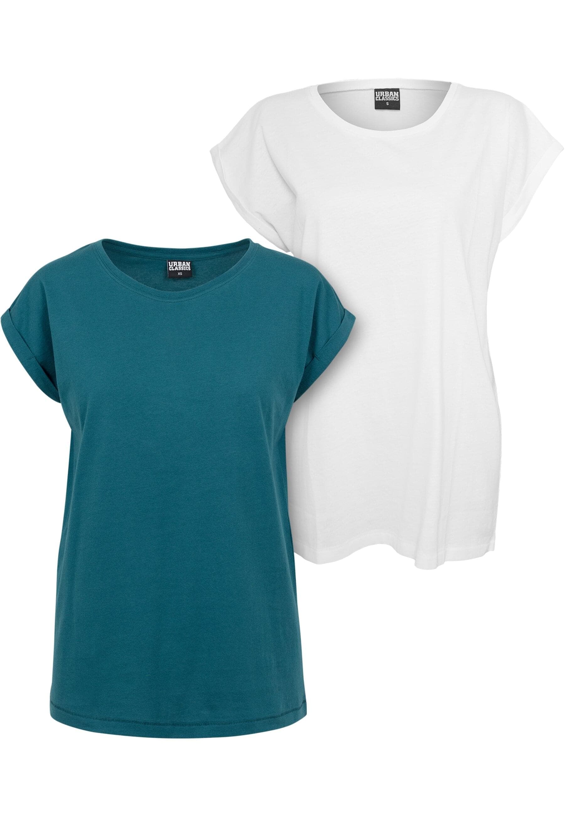 URBAN CLASSICS T-Shirt "Urban Classics Damen Ladies Extended Shoulder Tee 2 günstig online kaufen