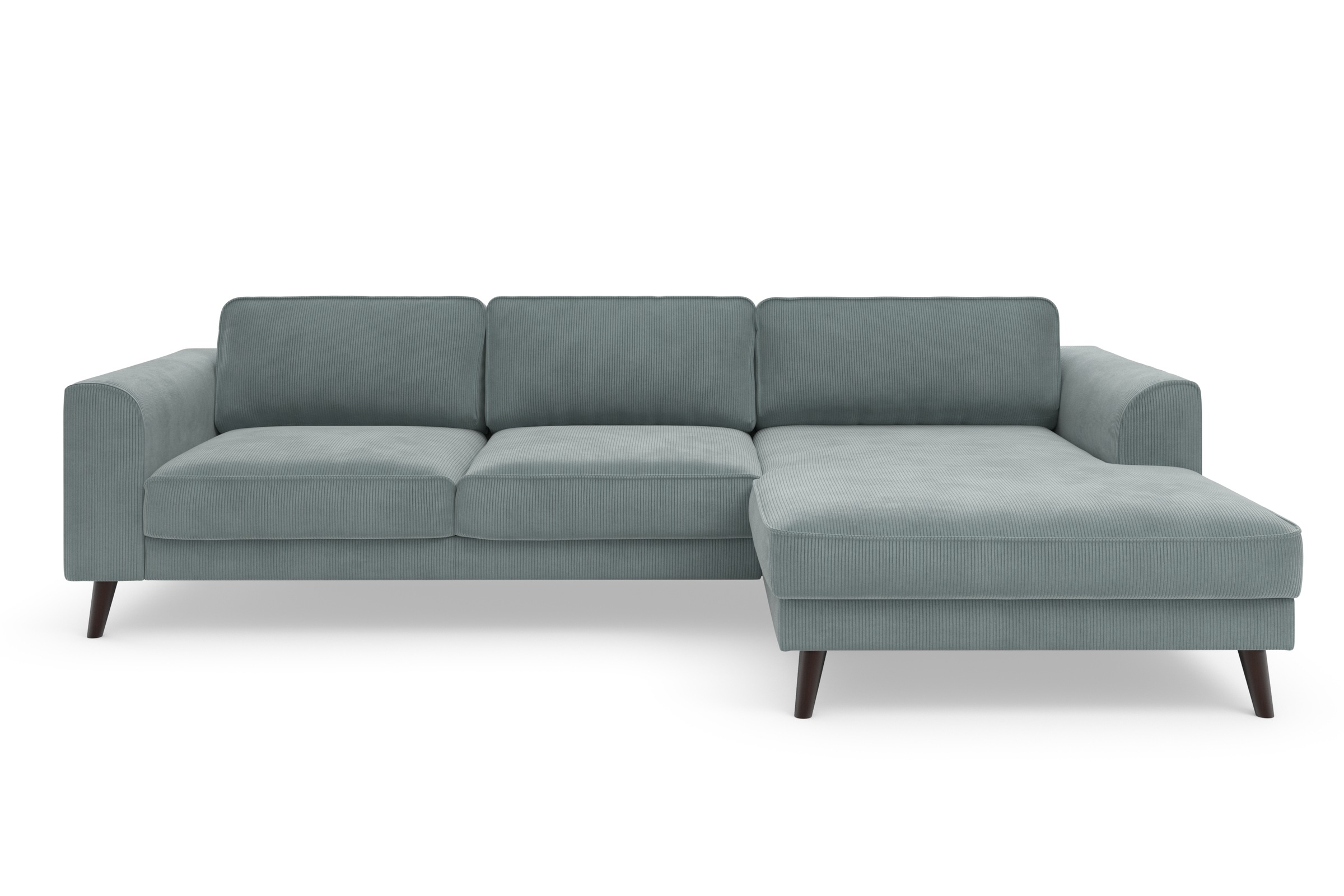 TRENDMANUFAKTUR Ecksofa »Lumber Jack, elegantes Designsofa, zeitlos modern, hoher Sitzkomfort«, wahlweise mit Bettfunktion u. Bettkasten, L-Form