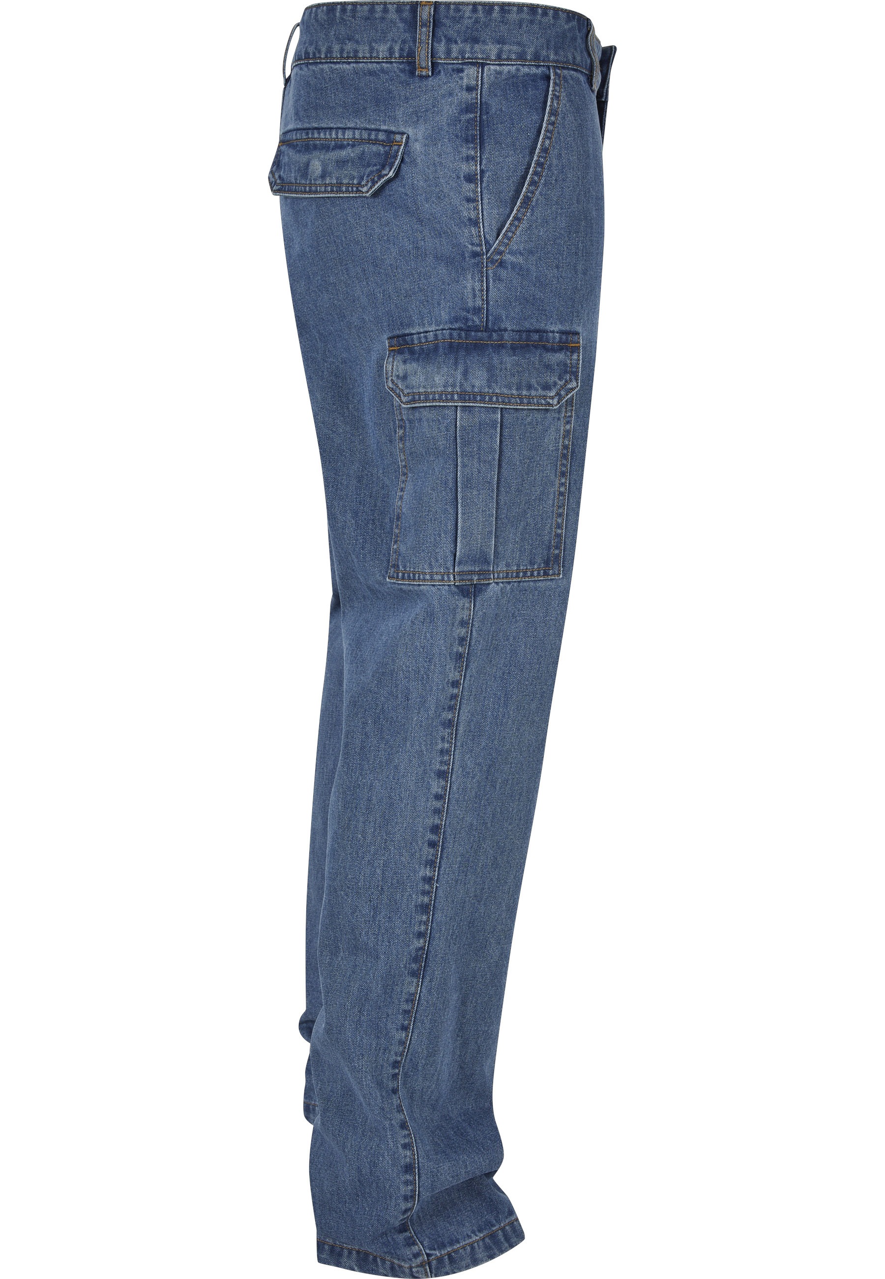 URBAN CLASSICS Bequeme Jeans »Urban Classics Herren Straight Leg Cargo Jeans«