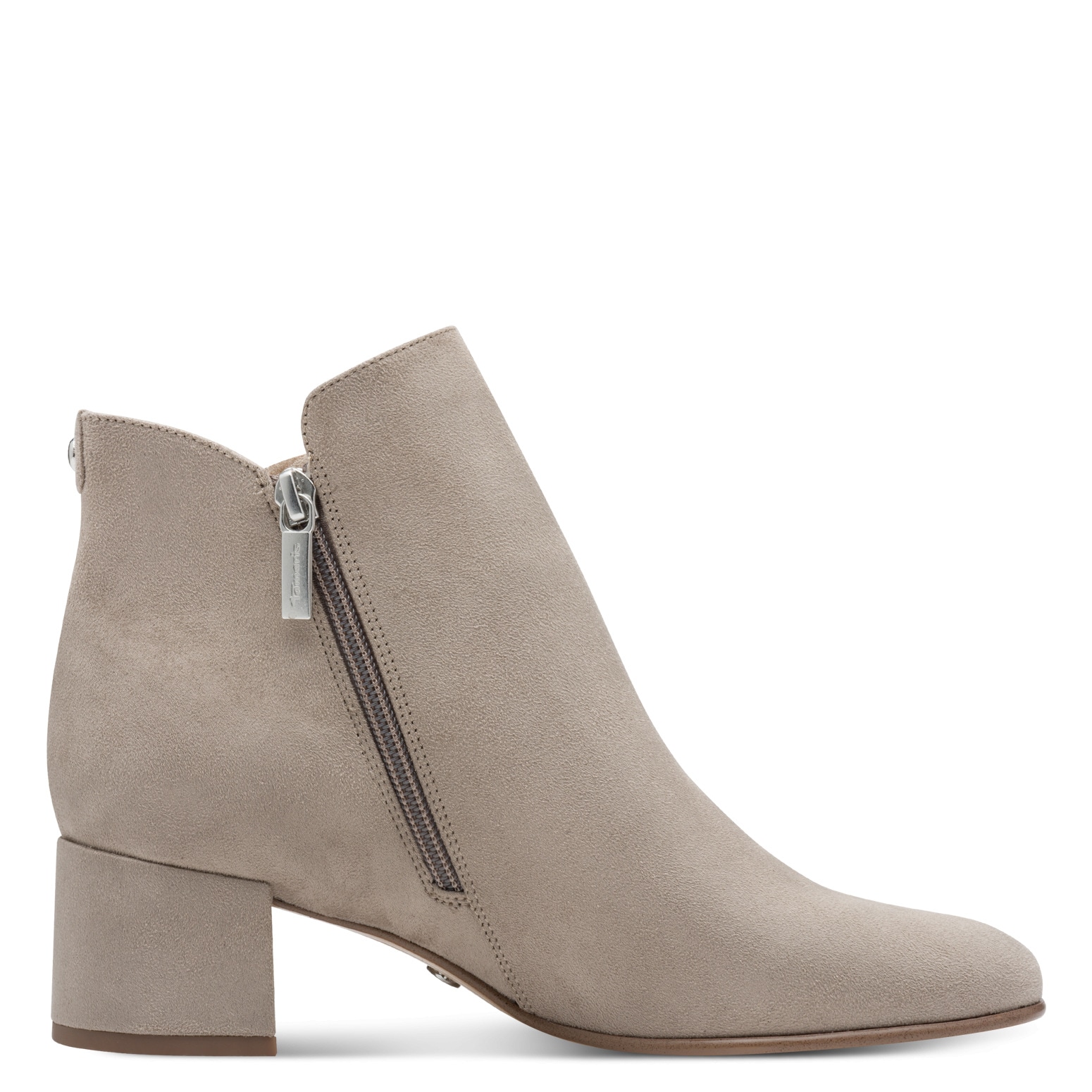 Tamaris Stiefelette, Blockabsatz, Basicstiefelette in veganer Verarbeitung
