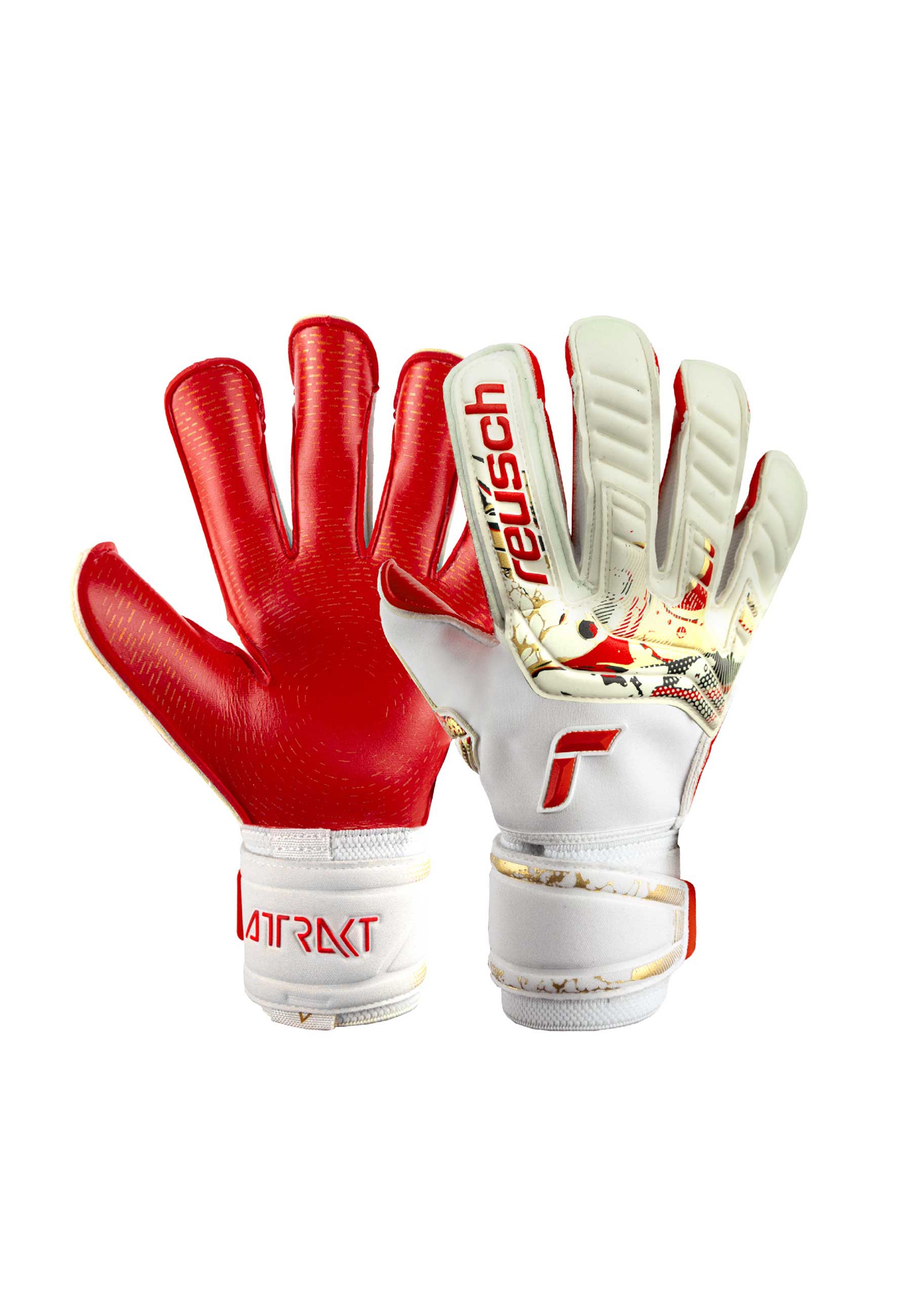 Reusch Torwarthandschuhe »Attrakt Gold X GluePrint«, mit hervorragendem Grip