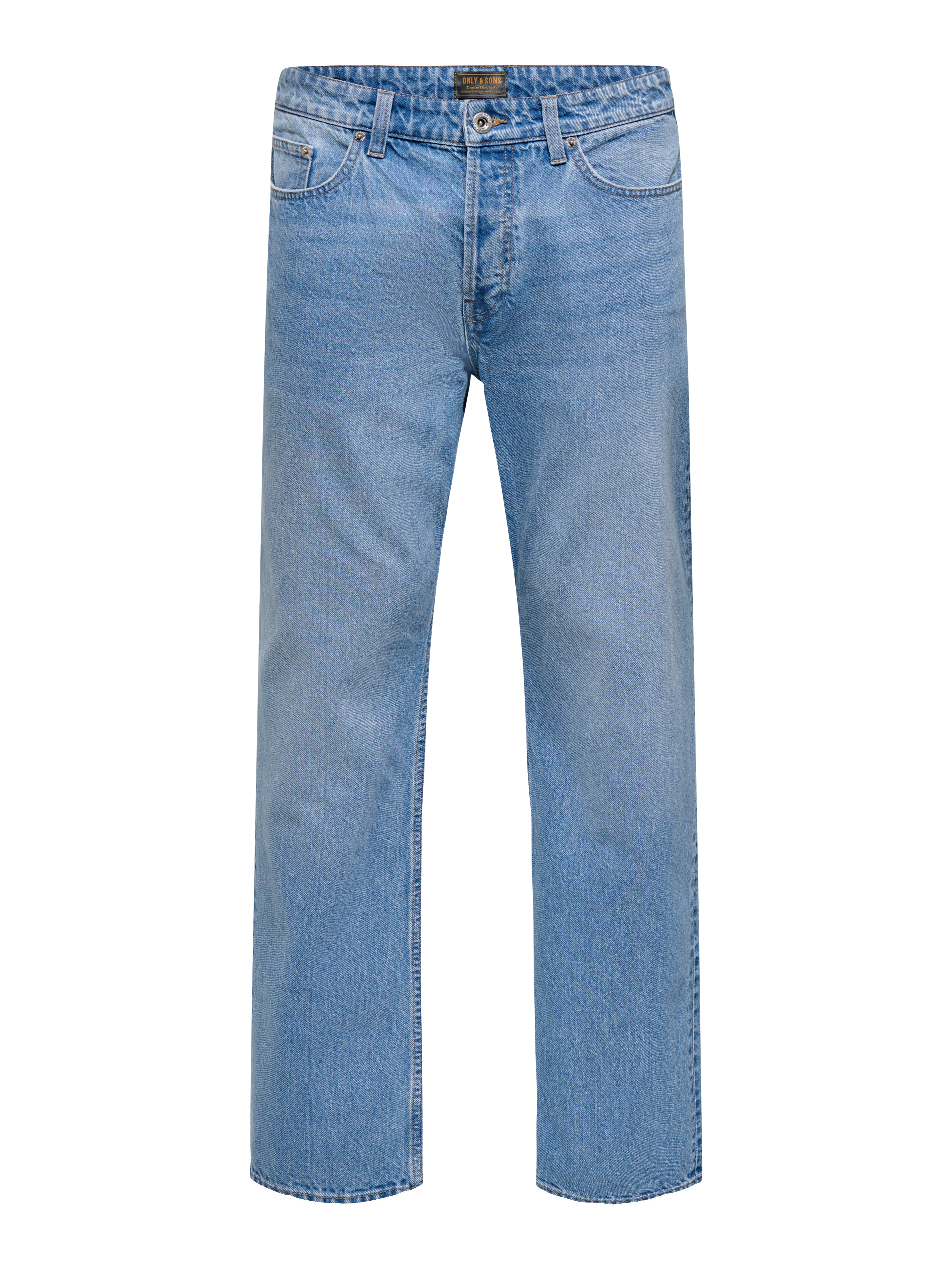 ONLY & SONS Straight-Jeans "ONSEDGE STRAIGHT BOX PIM DNM CIFF" Baumwolle, straight fit