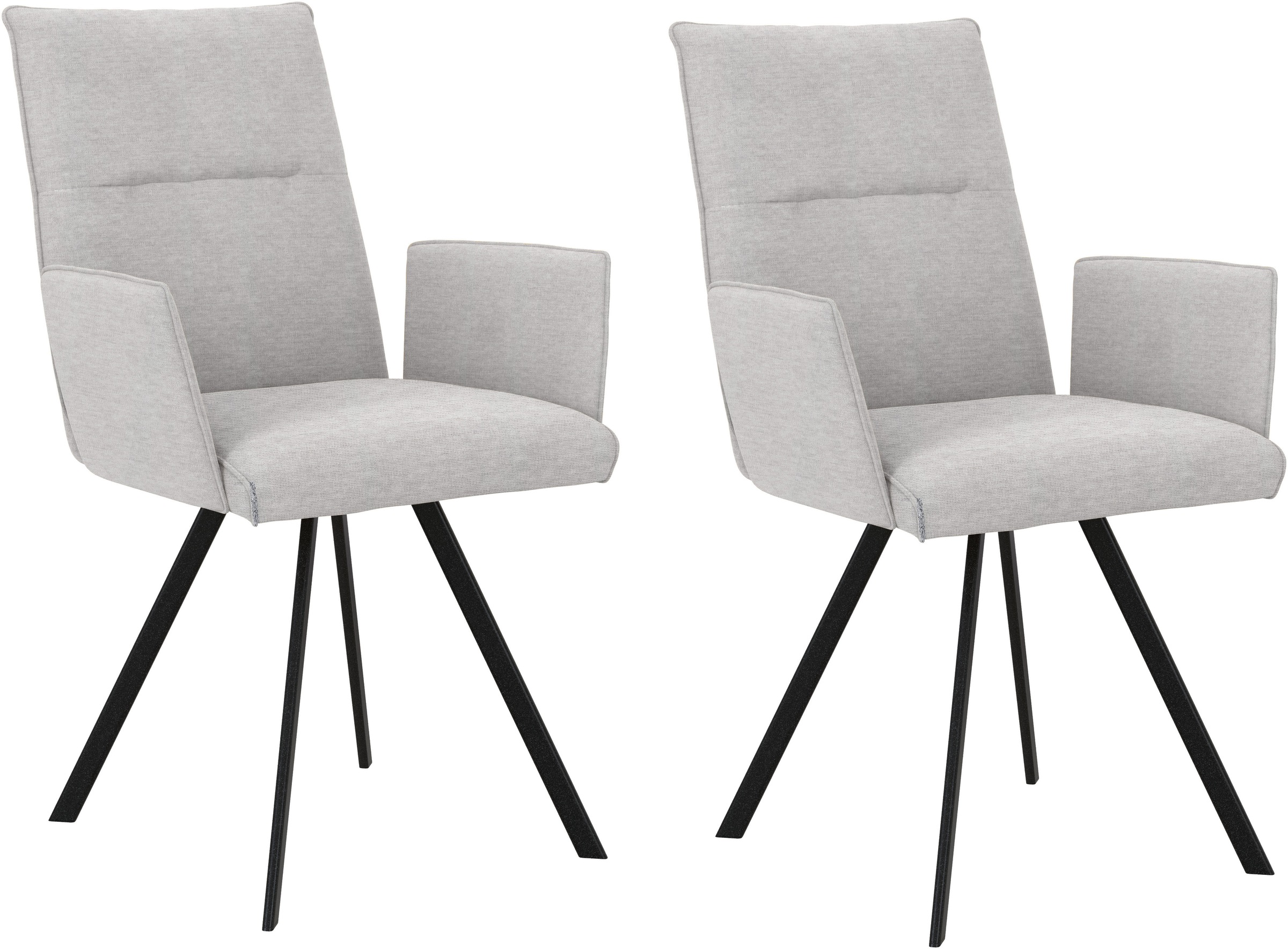 OTTO home Armlehnstuhl "Sava" (Set) 2 Stk.Metallgestell günstig online kaufen