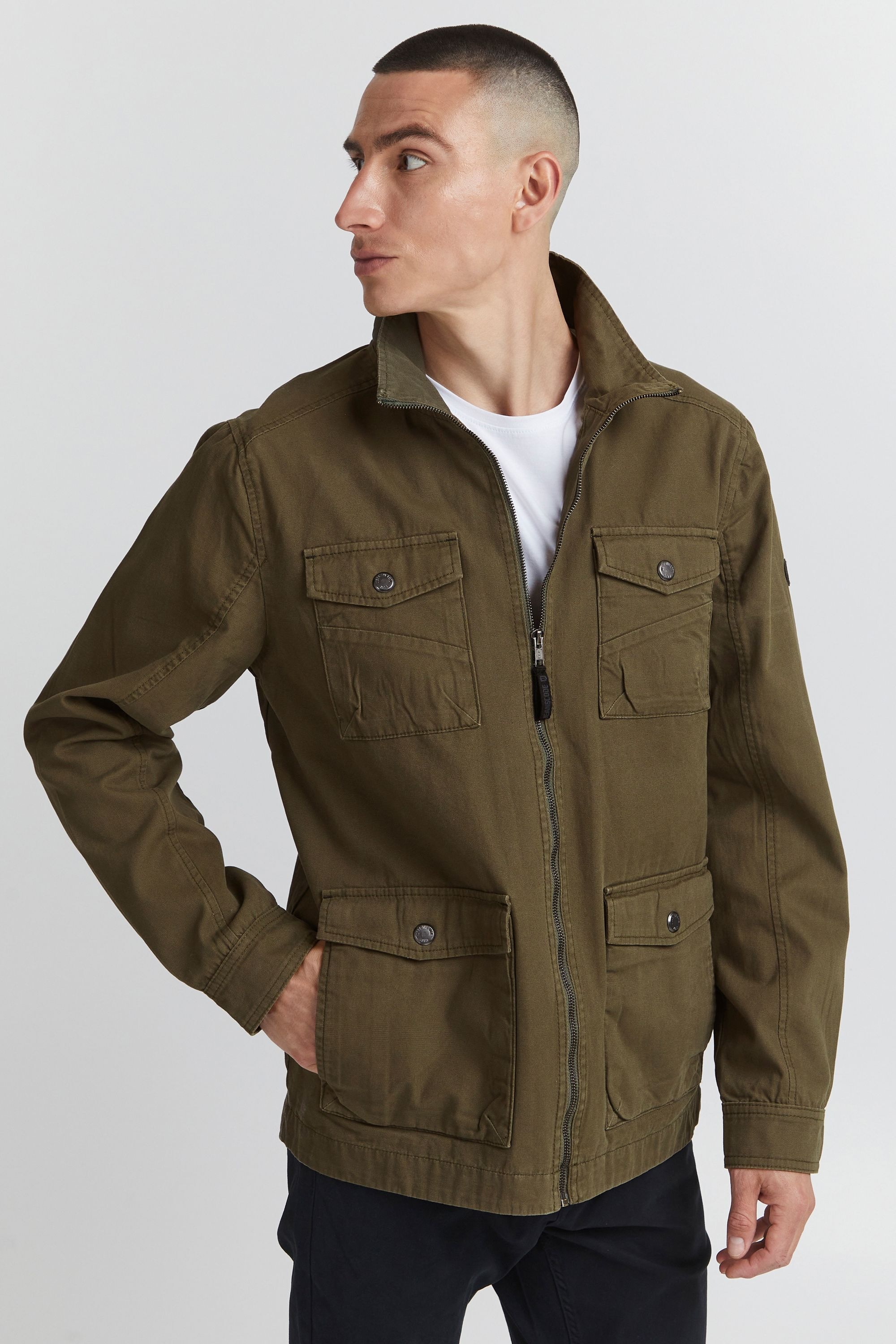 Indicode Fieldjacket "Fieldjacke IDBolven", ohne Kapuze günstig online kaufen