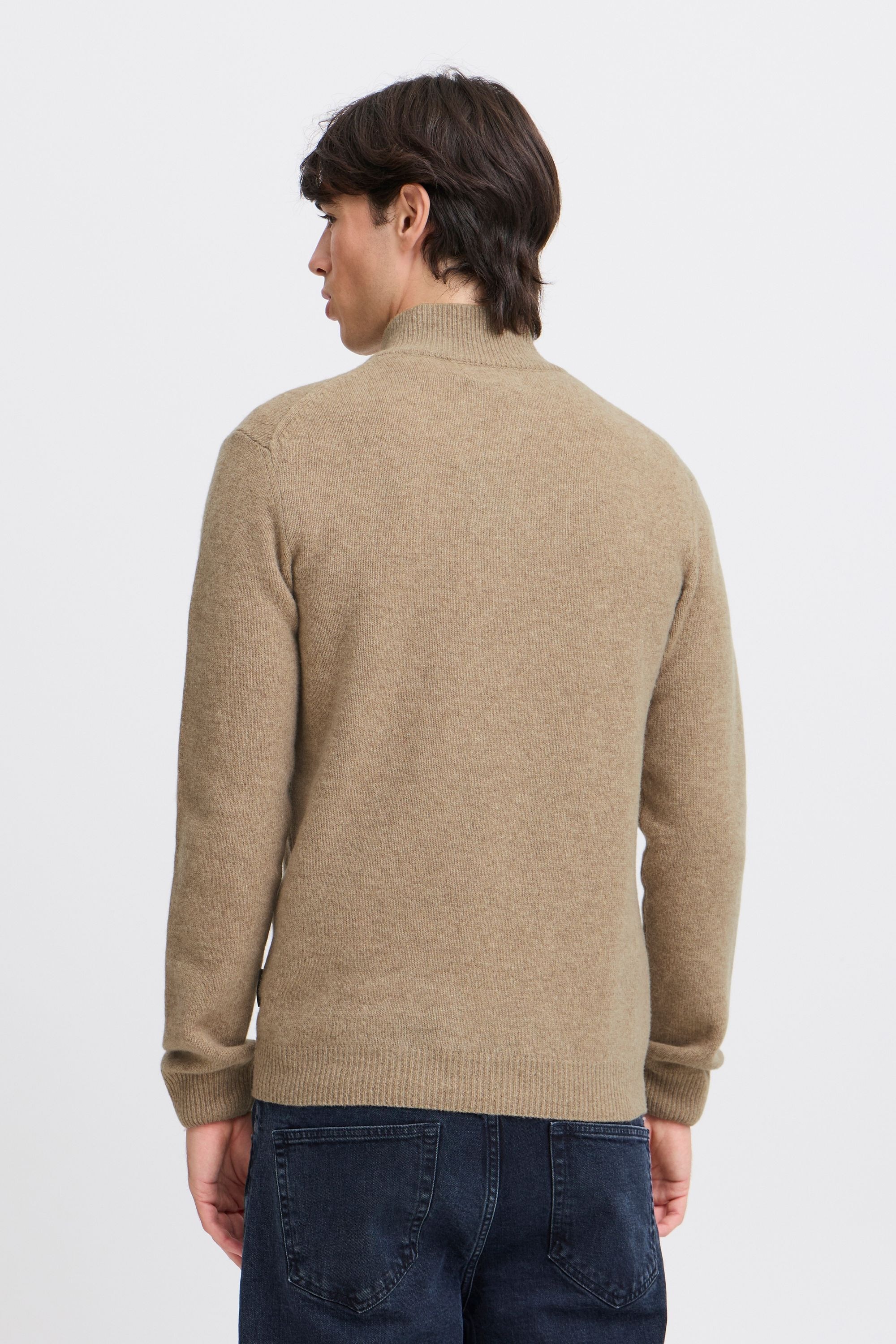 Casual Friday Troyer »Troyer CFKARL halfzip lambswool knit«