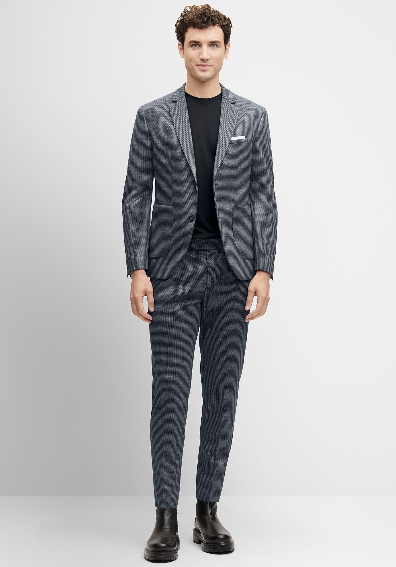 Cinque Baukastensakko "CIDATA" in dezentem Muster, Regular Fit günstig online kaufen