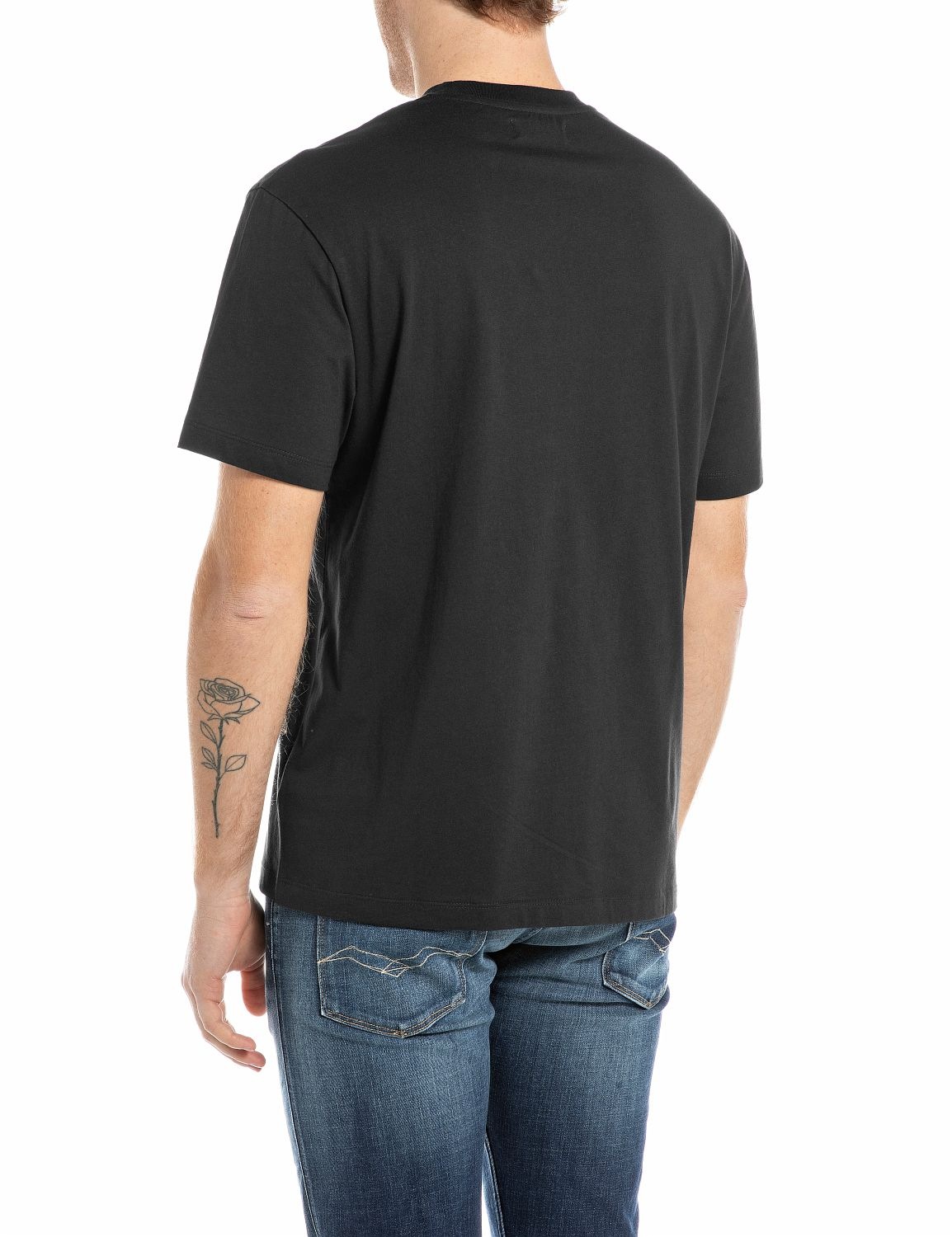 Replay T-Shirt, mit Marken-Print auf der Brust günstig online kaufen