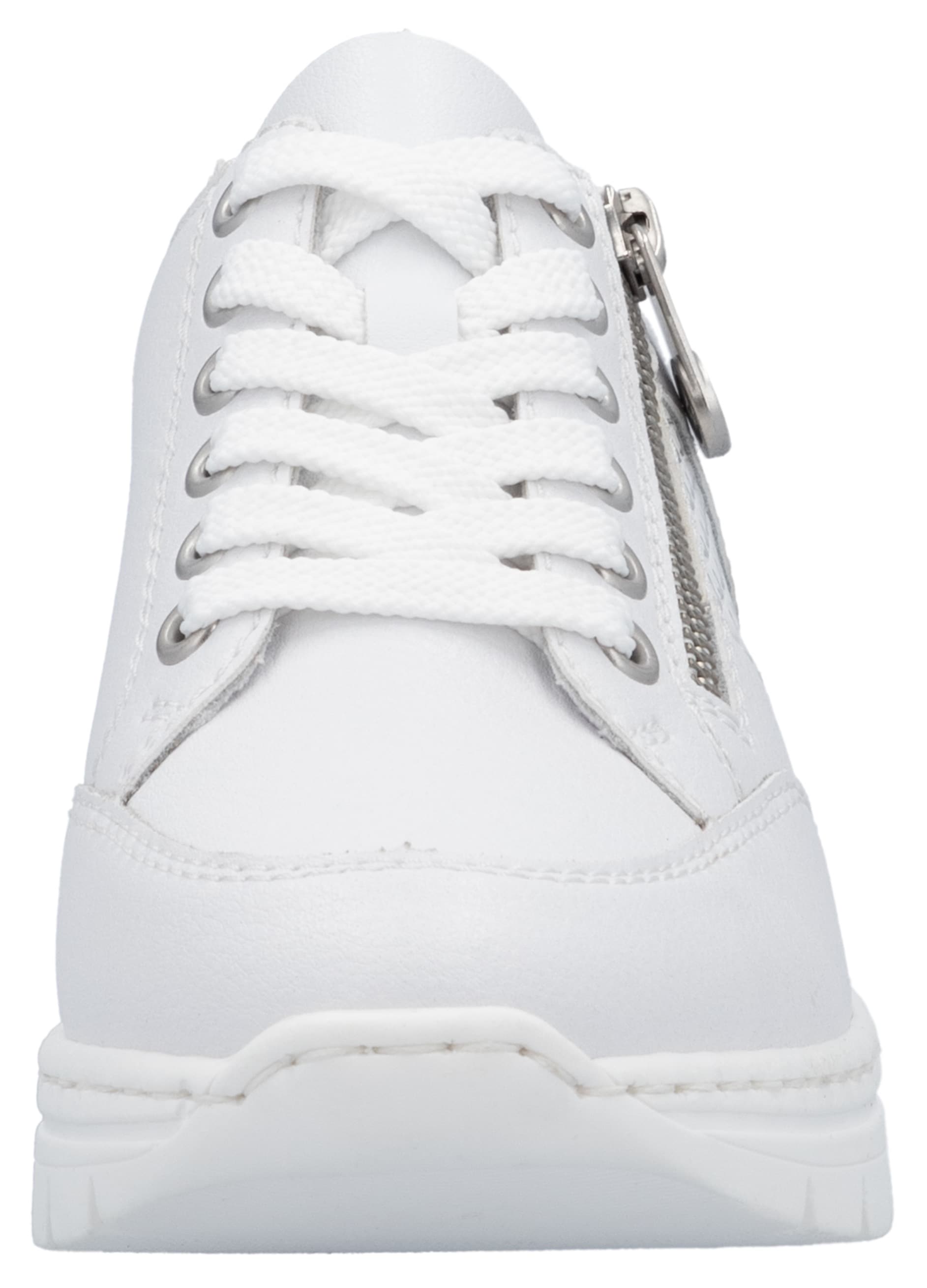Rieker Keilsneaker, Halbschuh, Freizeitschuh, Schnürschuh, Sneaker mit Reißverschluss