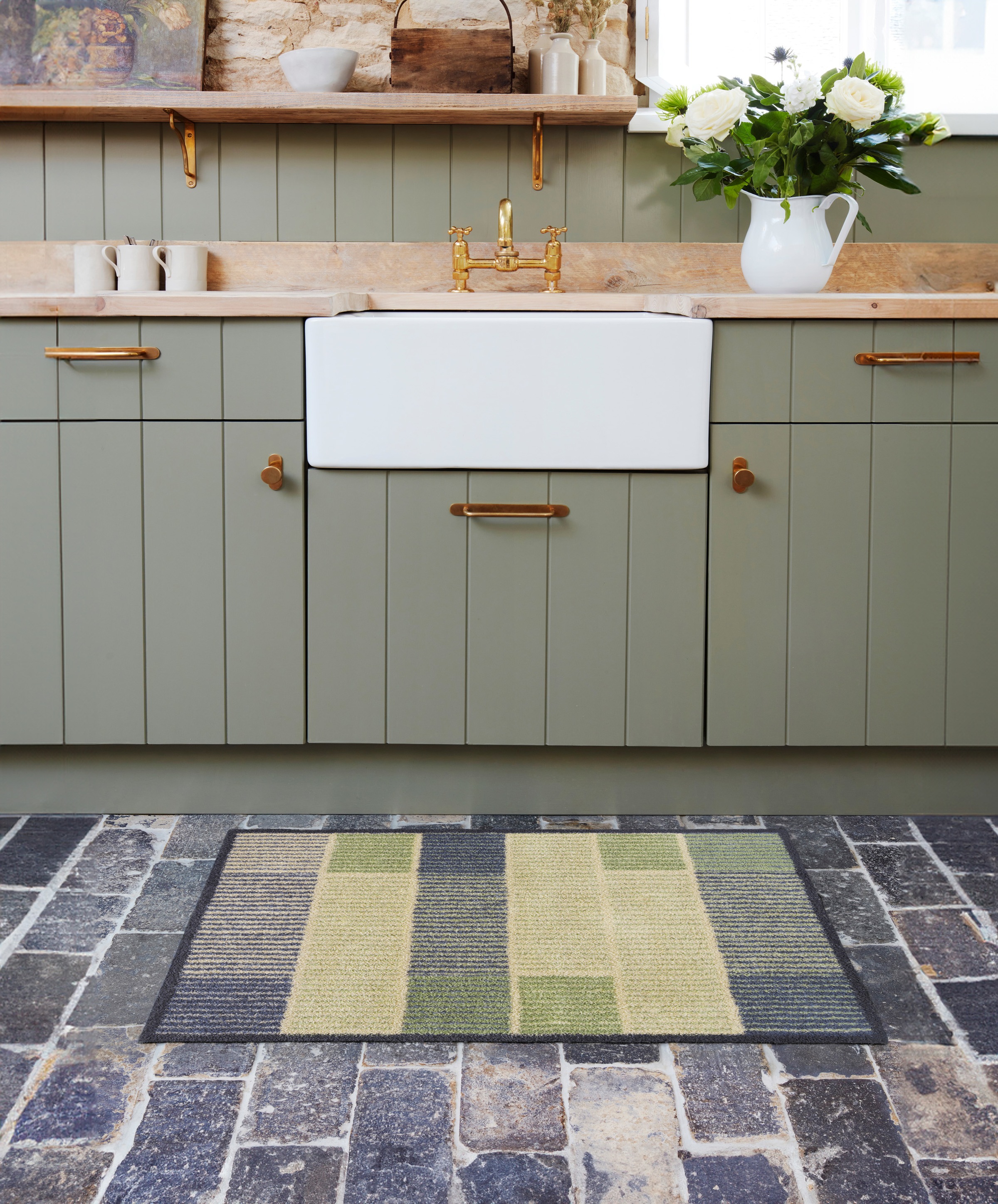 Turtle Mat Fußmatte "Lines" rechteckig 9 mm Höhe günstig online kaufen