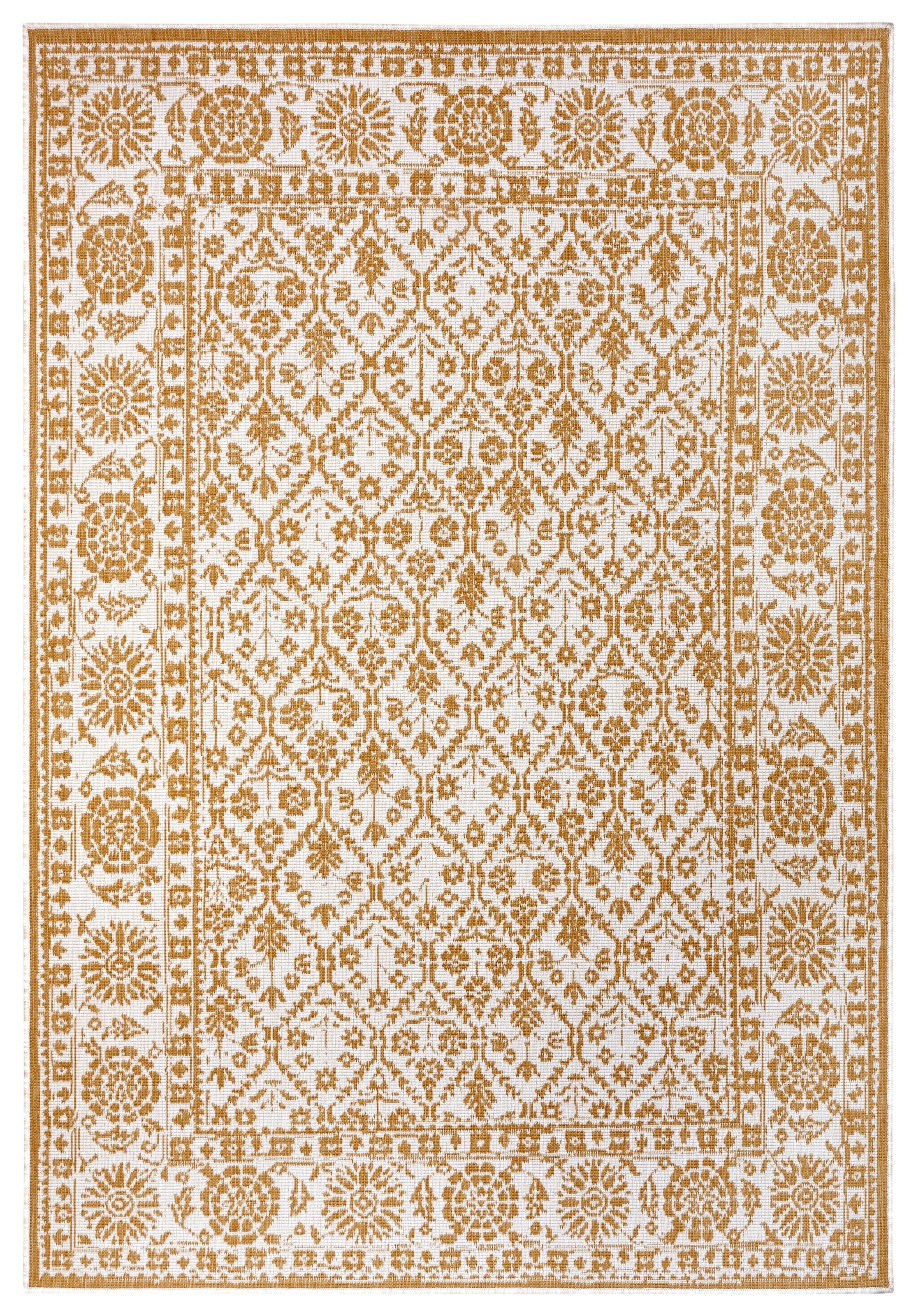 NORTHRUGS Teppich »Curacao«, rechteckig, 5 mm Höhe, In-& Outdoor, Läufer, Wetterfest, Balkon, Wohnzimmer, Wasserfest