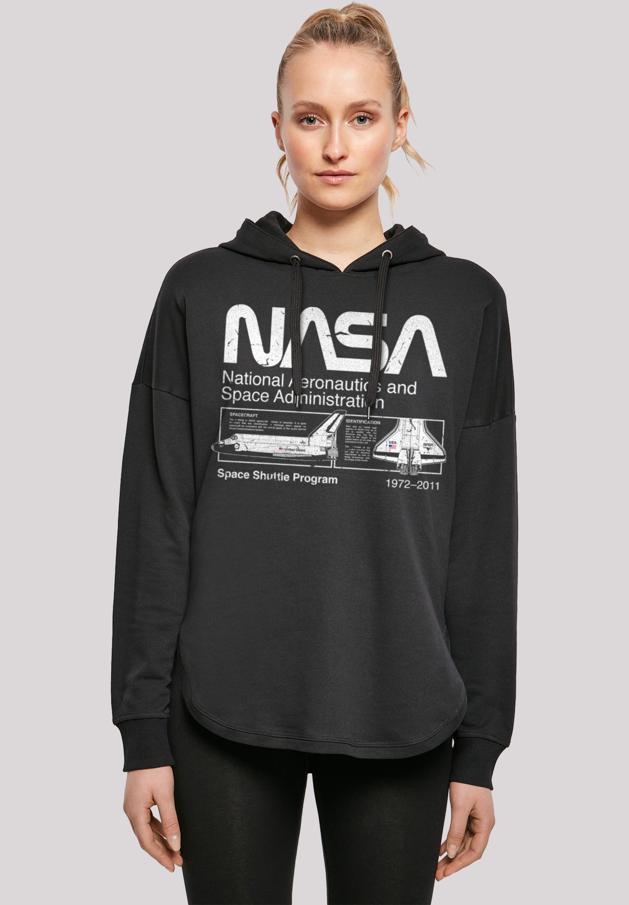 F4NT4STIC Kapuzenpullover "NASA Classic Space Shuttle", Print günstig online kaufen