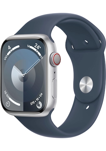 Smartwatch »Watch Series 9 GPS + Cellular 45mm Aluminium«, (Watch OS 10)