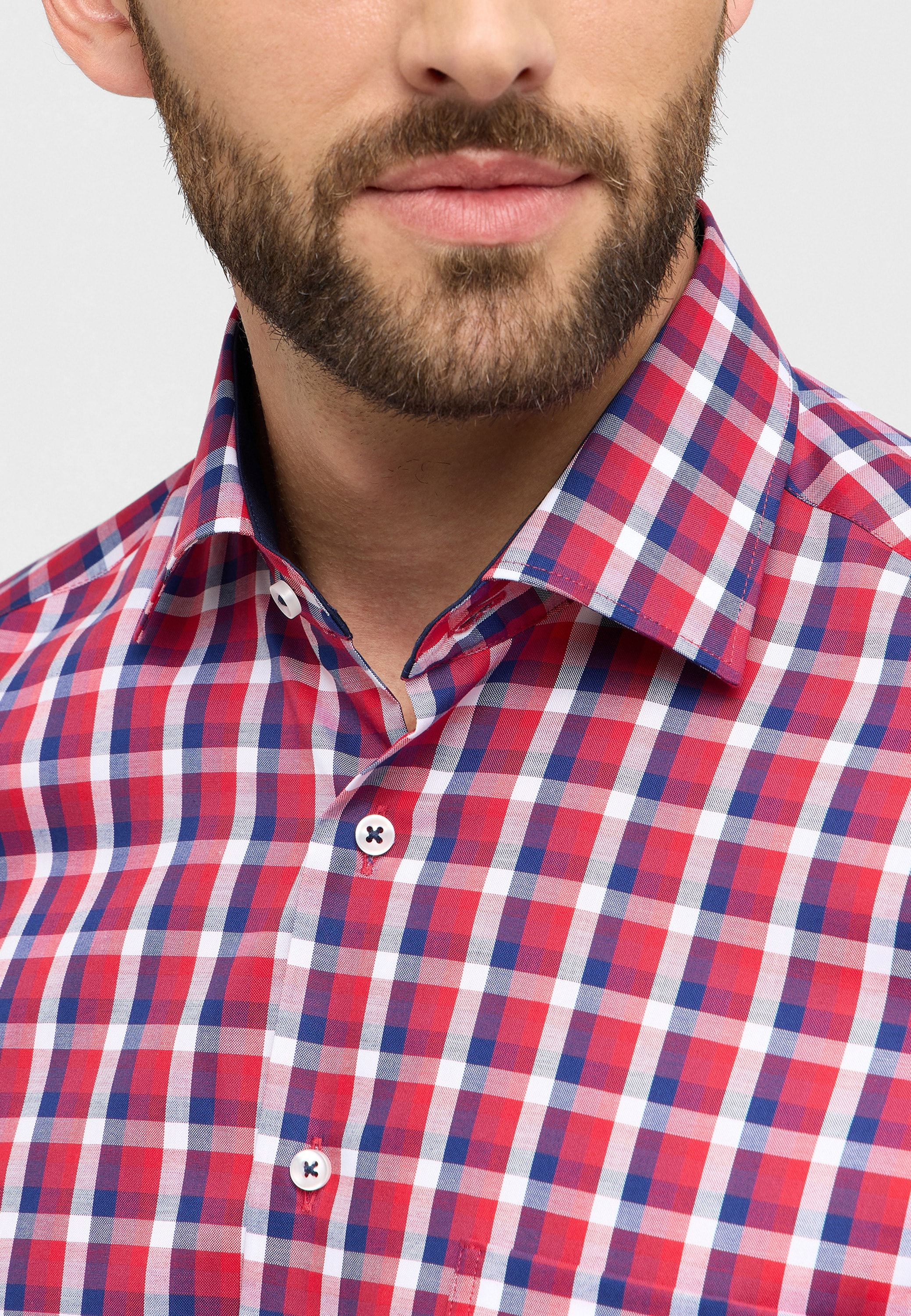 Eterna Kurzarmhemd »MODERN FIT«, NON IRON (bügelfrei)