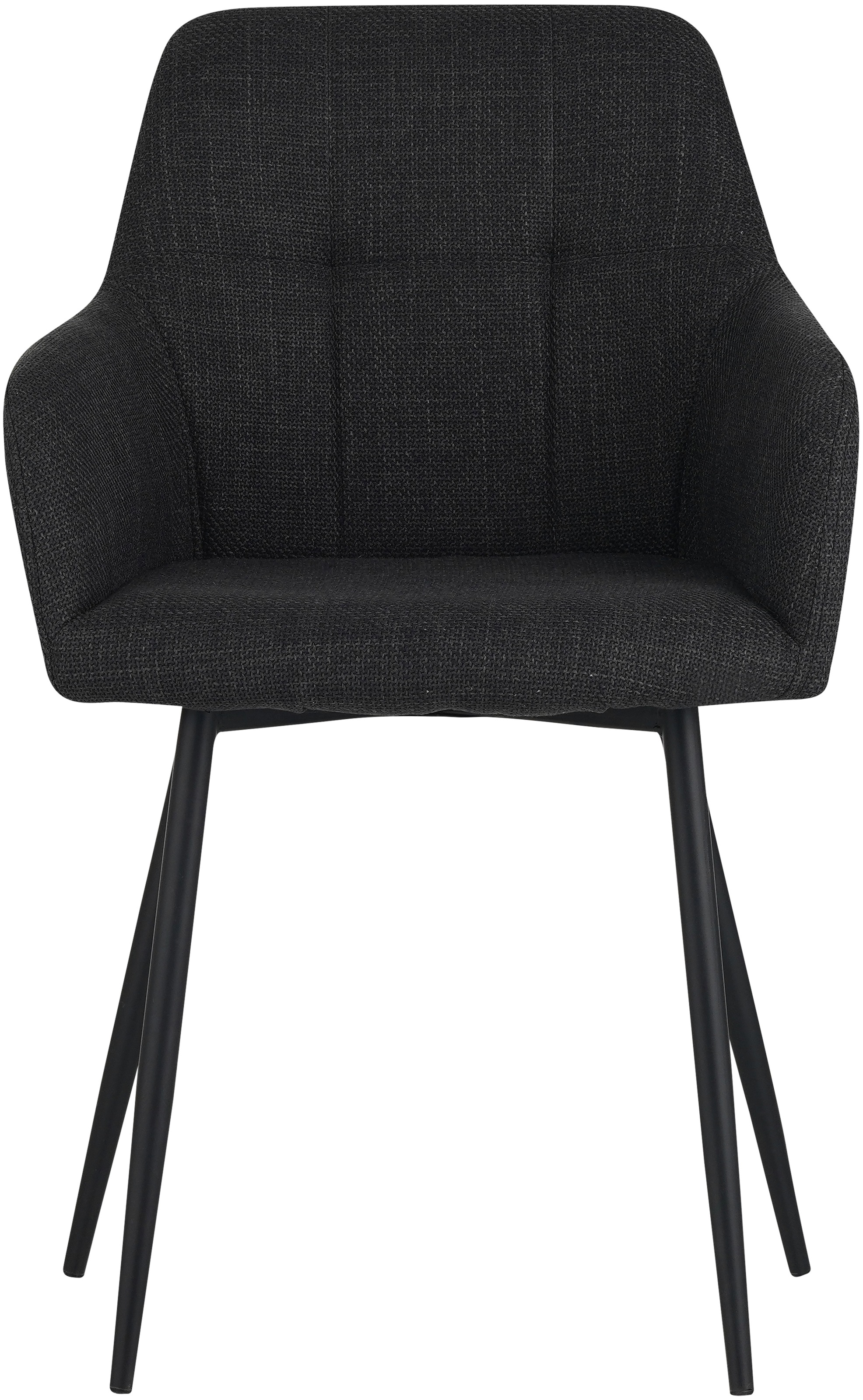 HELA Essgruppe »MOSEL«, (3 tlg.), Tisch 90x75 cm, Platte rund, gesinterter Stein, Armlehnenstuhl
