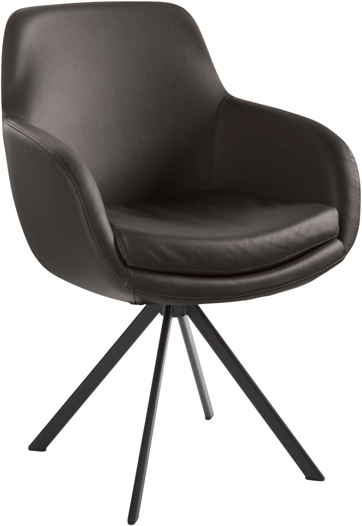 Musterring Esszimmerstuhl "Tavia" (Set) 2 Stk.Stativgestell Eisen schwarz, günstig online kaufen