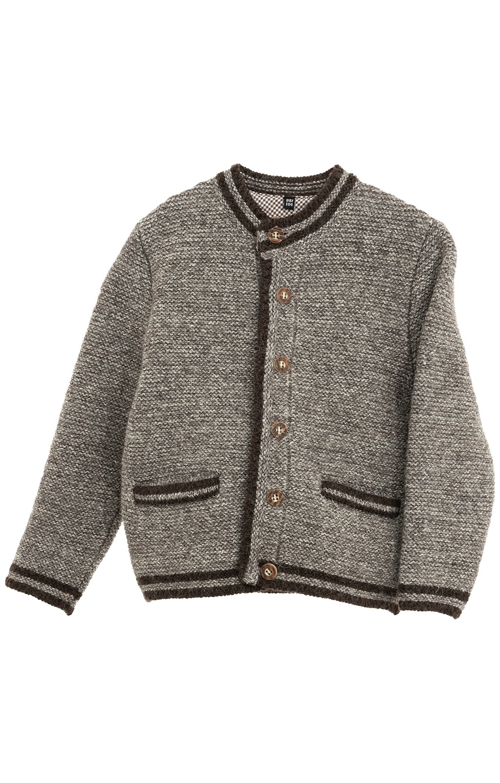 OS-Trachten Strickfleecejacke "Kinderstrickjacke 487000-0772"
