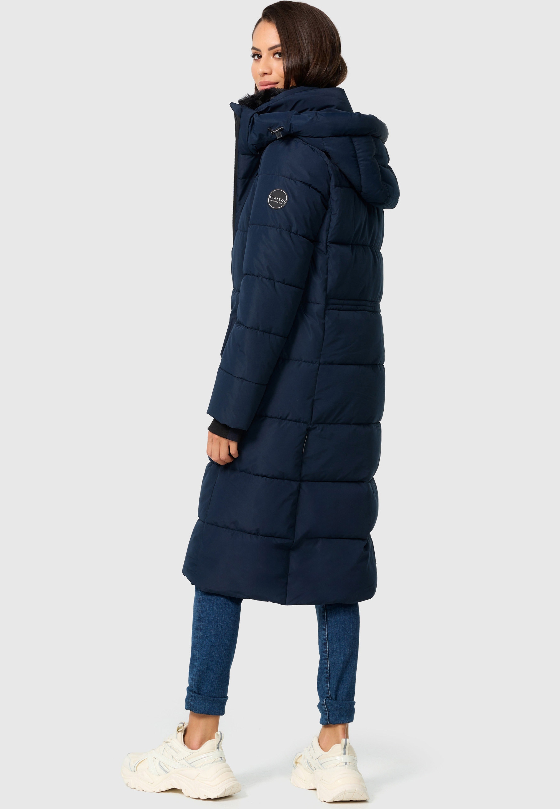 Marikoo Steppjacke »Zuraraa XVI«, langer Winter BAUR Mantel kaufen gesteppt 