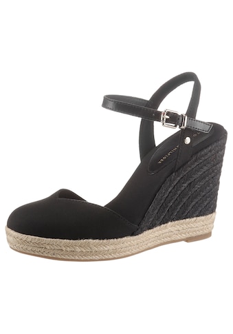 TOMMY HILFIGER Basutės »BASIC CLOSED TOE HIGH WEDGE« ...