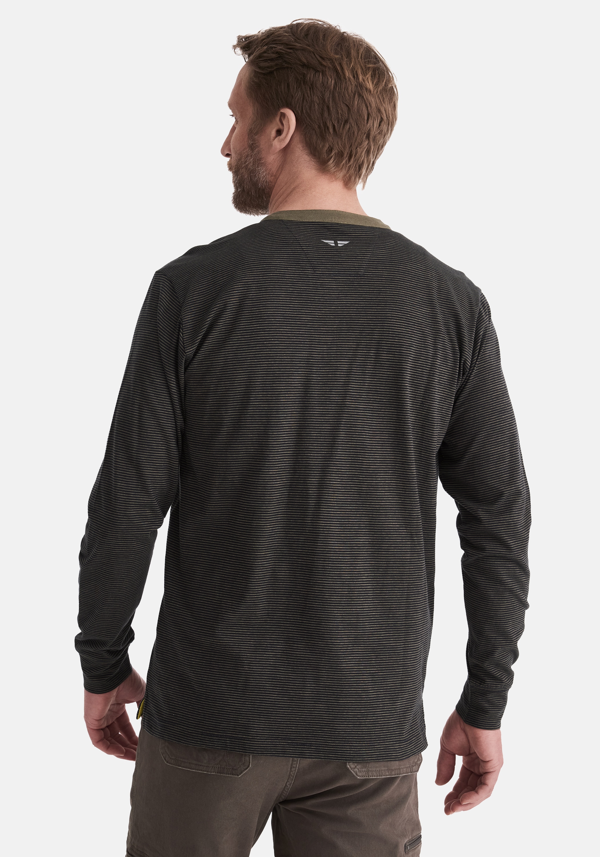 HERO by John Medoox Businessshirt »HANO Workwear Longsleeve Henley-Shirt« Longsleeve Henley-Shirt Funktionsqualitätfür Herren