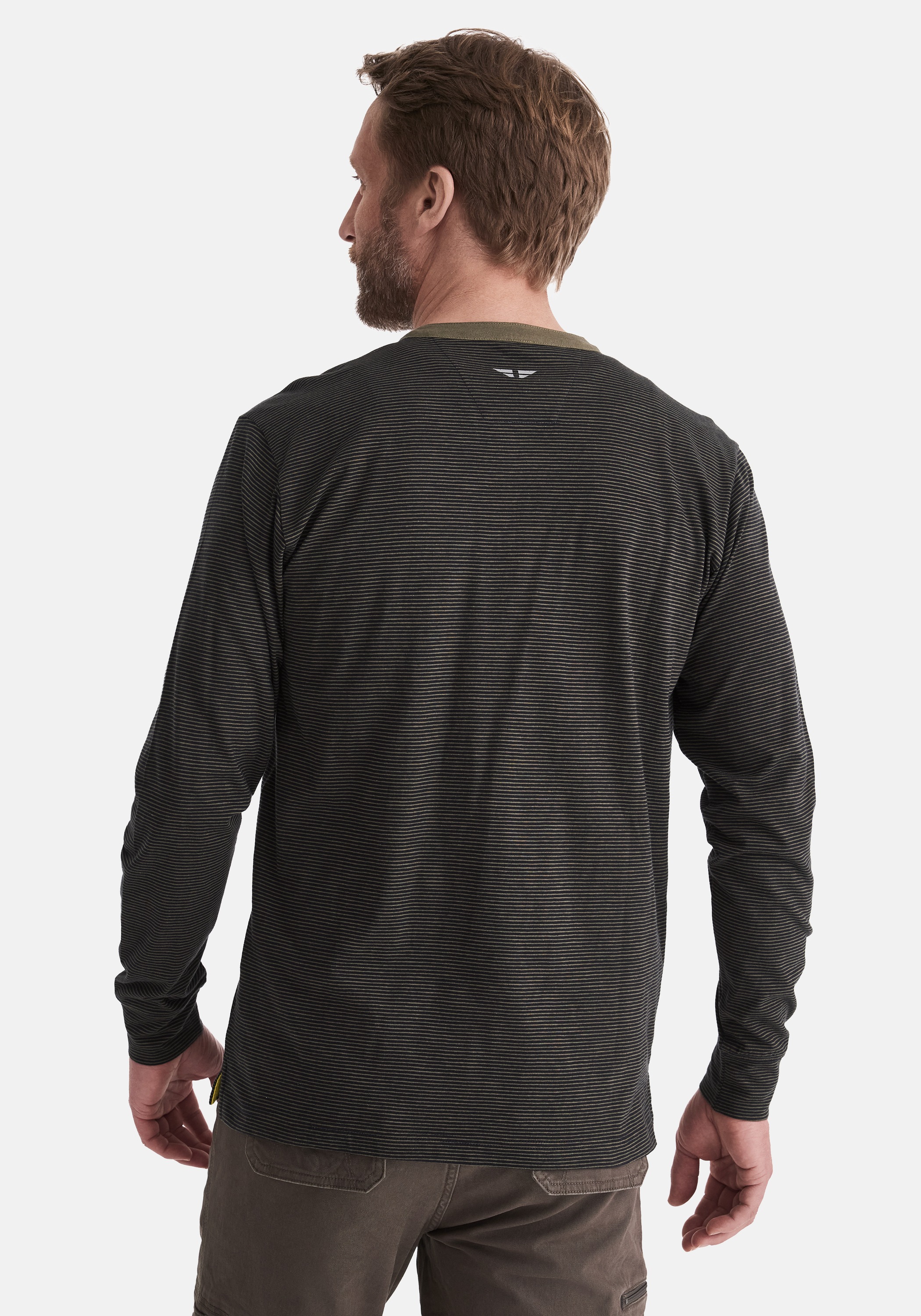 HERO by John Medoox Businessshirt "HANO Workwear Longsleeve Henley-Shirt" L günstig online kaufen