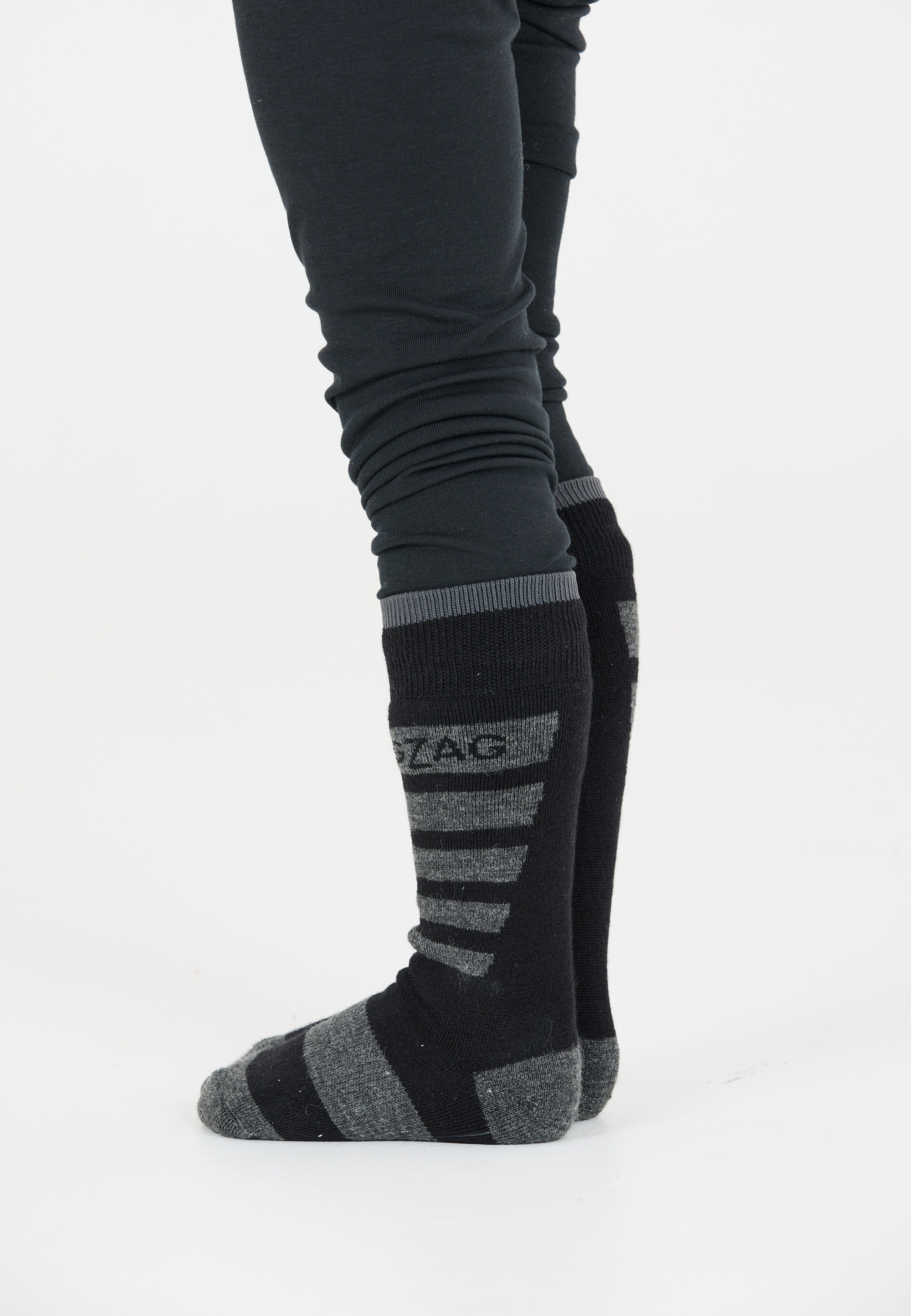 ZIGZAG Socken »Znow«, im 2er-Pack mit atmungsaktivem Material