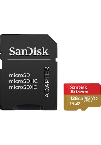 Sandisk Speicherkarte »Extreme 128GB« (UHS Cla...