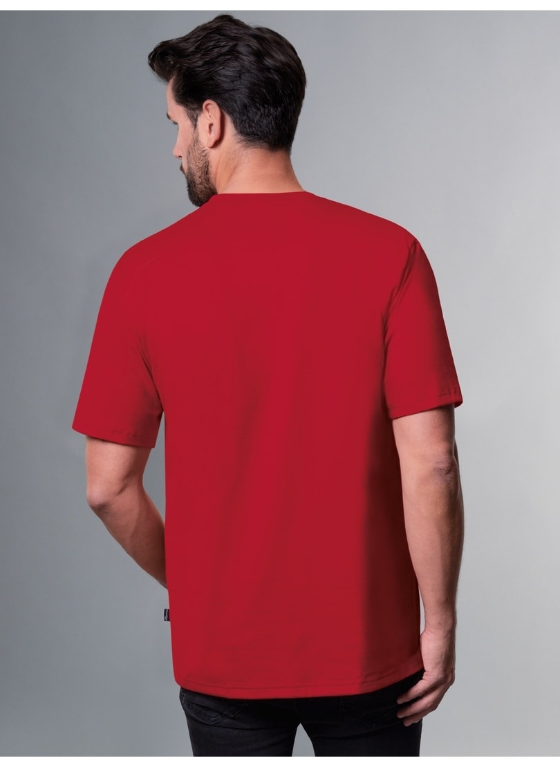 Trigema T-Shirt »TRIGEMA Spruch Shirt mit lustigem Affen-Print«, (1 tlg.)
