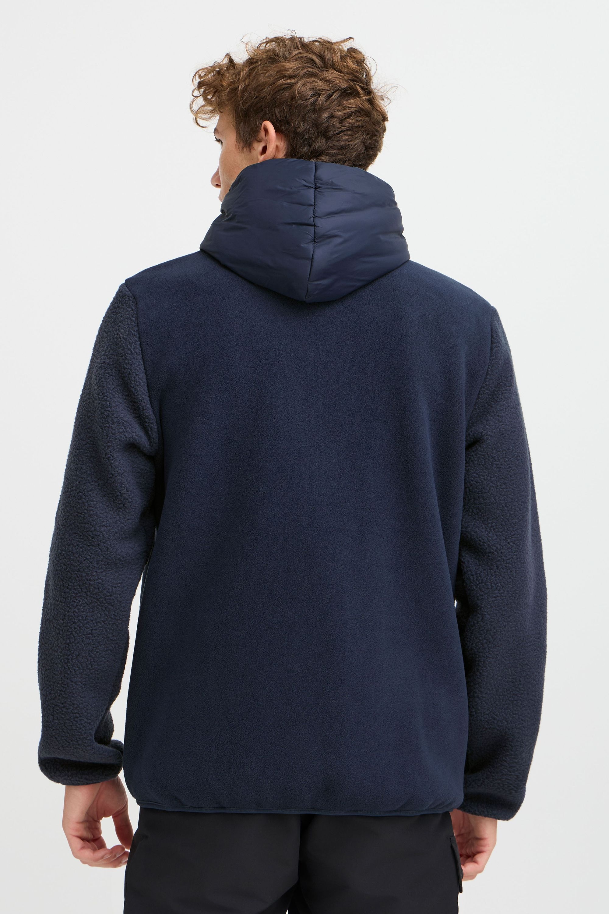 North Bend Fleecejacke »Fleecejacke NBMatej M«, mit Kapuze
