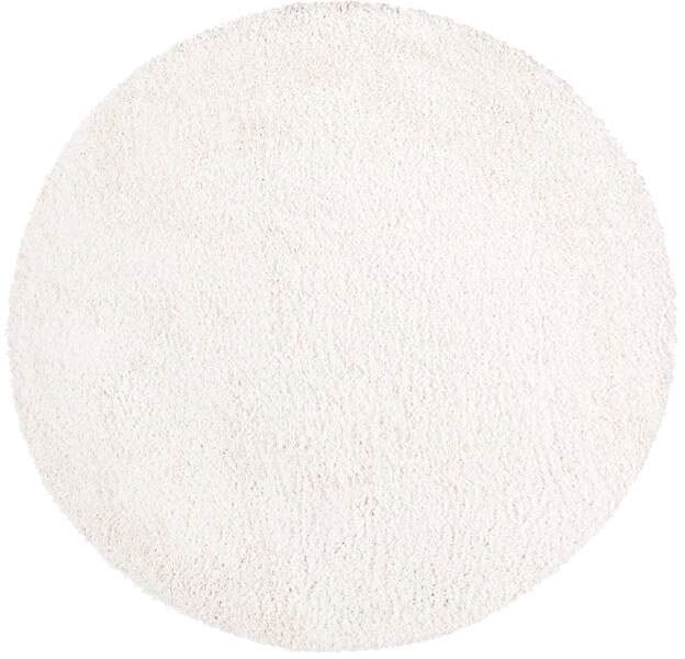Carpet City Hochflor-Teppich »City Shaggy«, rund, 30 mm Höhe, Teppich Langflor, Uni, Shaggy, flauschig-weich
