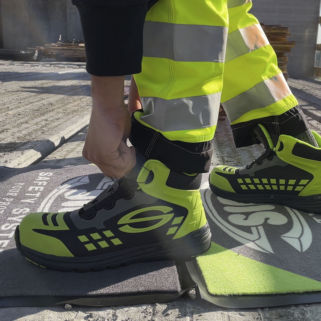 SIR SAFETY SYSTEM Sicherheitsschuh günstig »LIME BAUR ARMOUR« 