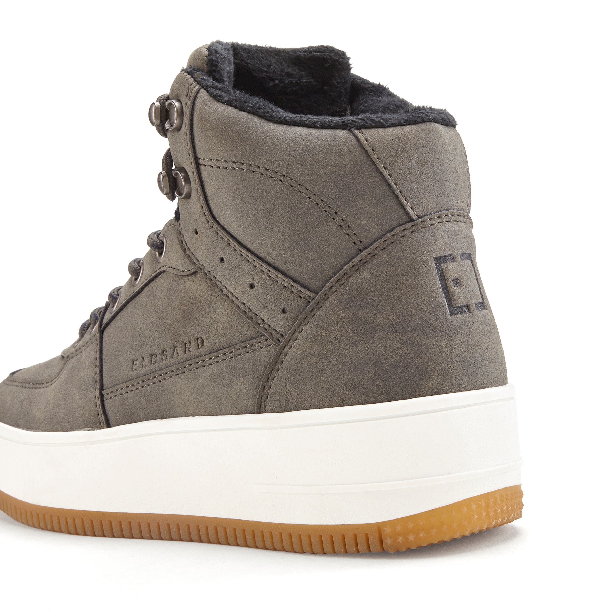 Elbsand Sneaker, mit kuscheligem Warmfutter, Freizeitschuh, Halbschuh, High Top Sneaker