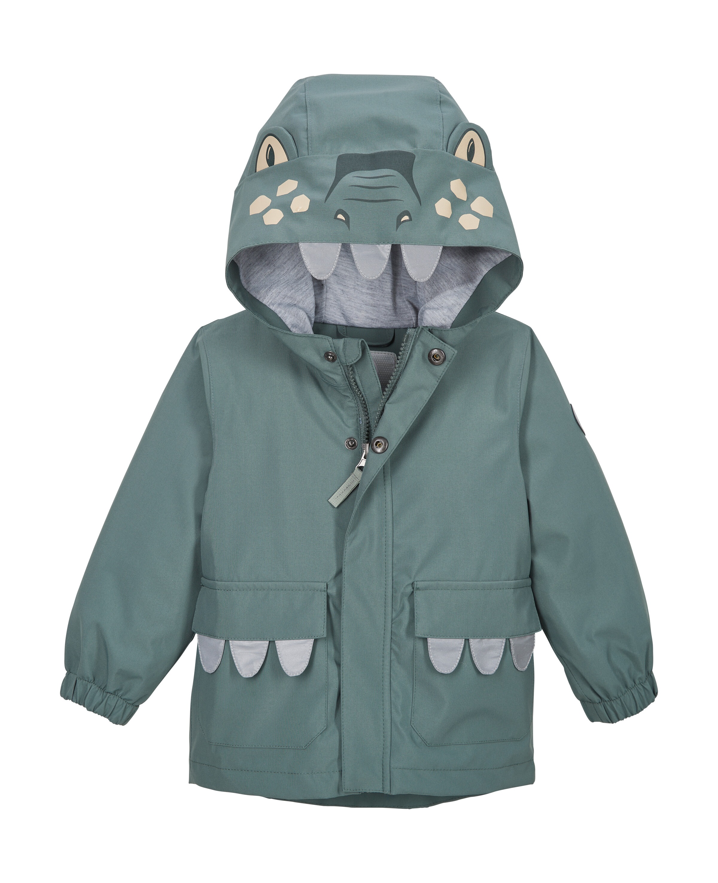 Kinder Funktionsjacke "FIOS 11 MNS JCKT"grasgrün, Gr. 110, FIRST INSTINCT BY KILLTEC, Obermaterial: 100% Polyester;Futter: 100% Polyester;Futter 2:,