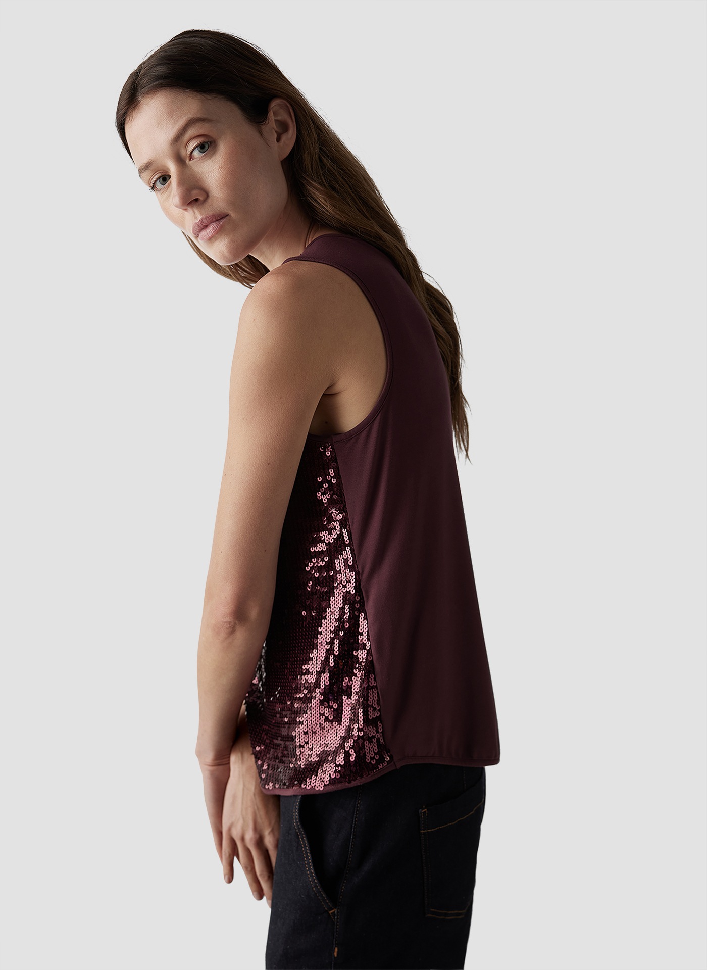 LeComte Longtop »LeComte Glamouröses Pailletten-Top«