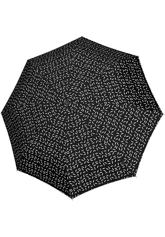 Taschenregenschirm »A.200 Medium Duomatic, 2Dance black«