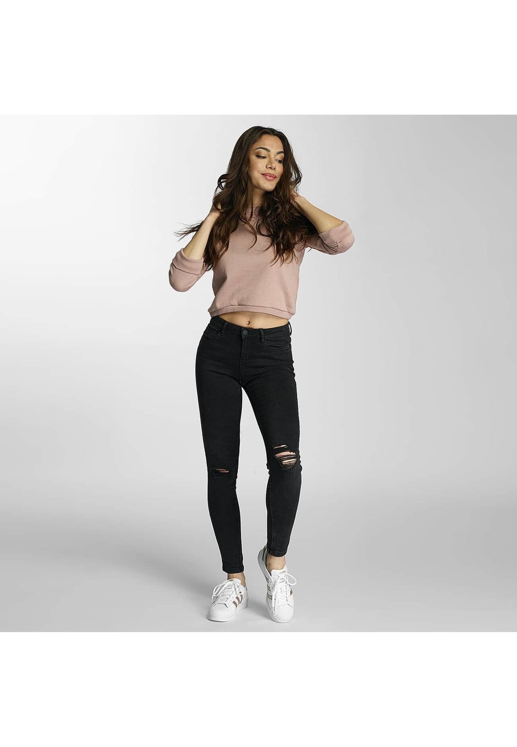 DEF Rundhalspullover »DEF Herren Lace-up Sweatshirt«, (1 tlg.)