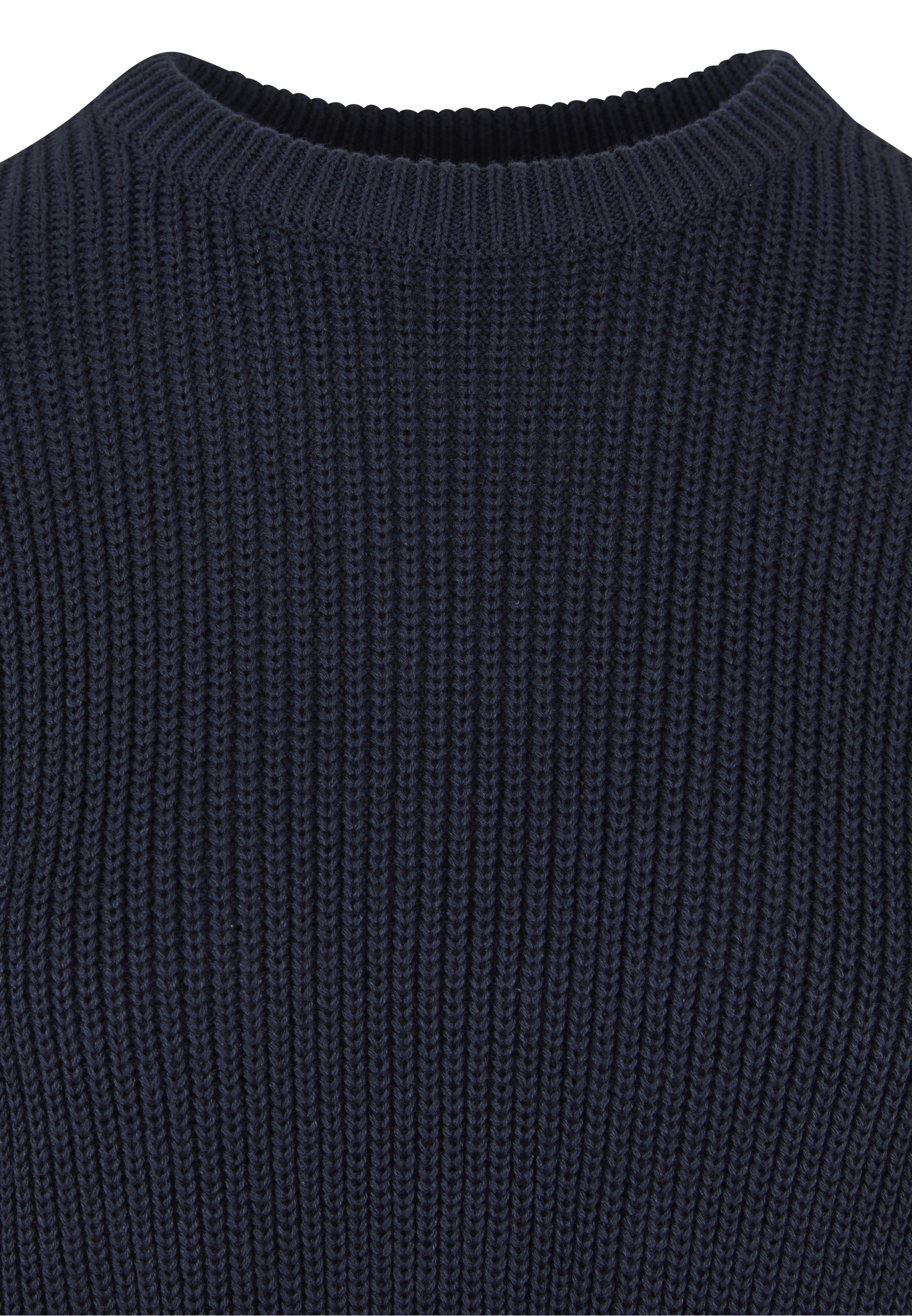 URBAN CLASSICS Fleecepullover »Urban Classics Damen Ladies Rib Knit Sweater«
