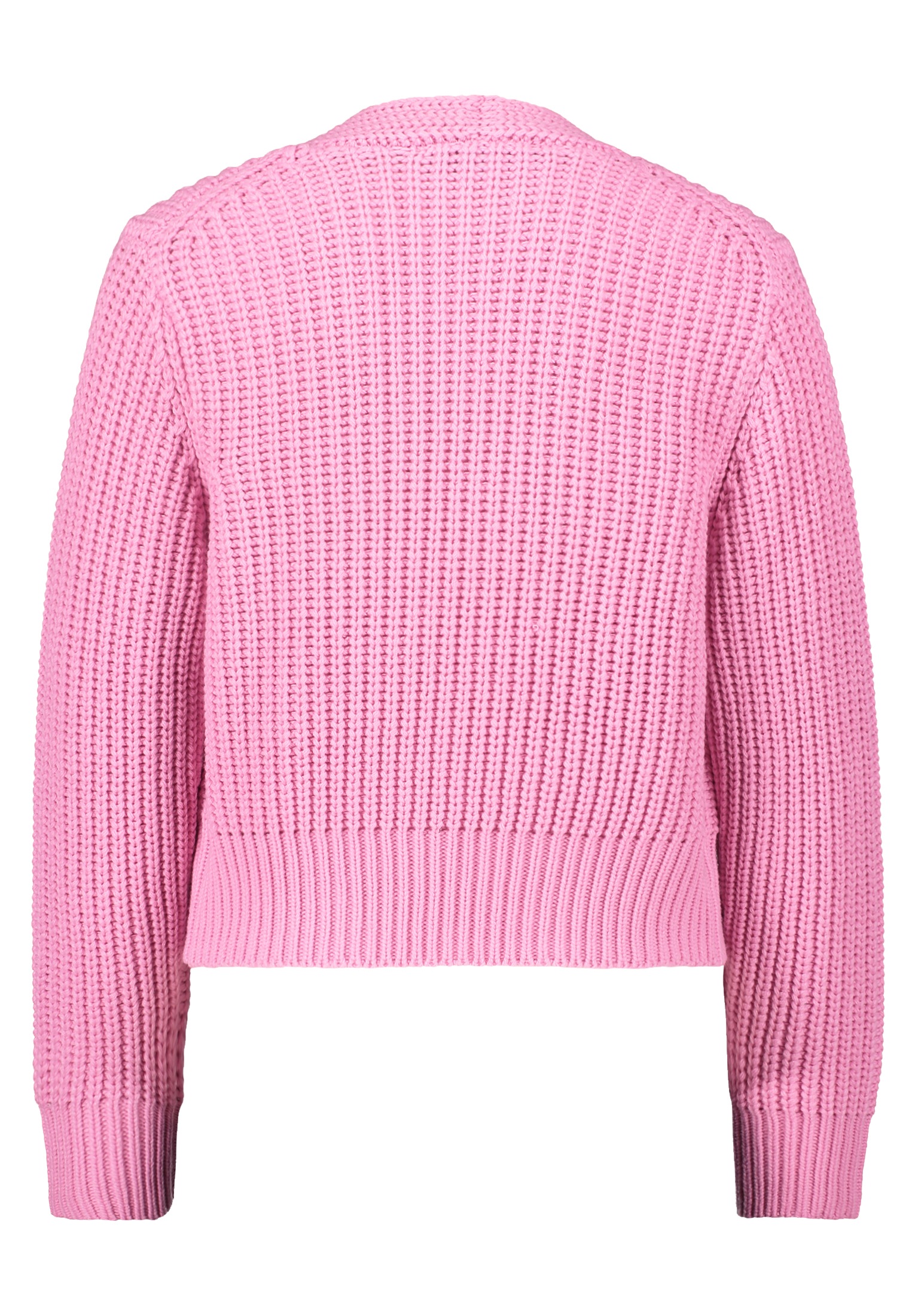 Betty&Co Strickjacke »Betty & Co Damen Grobstrickjacke ohne Verschluss«, Rippbündchen