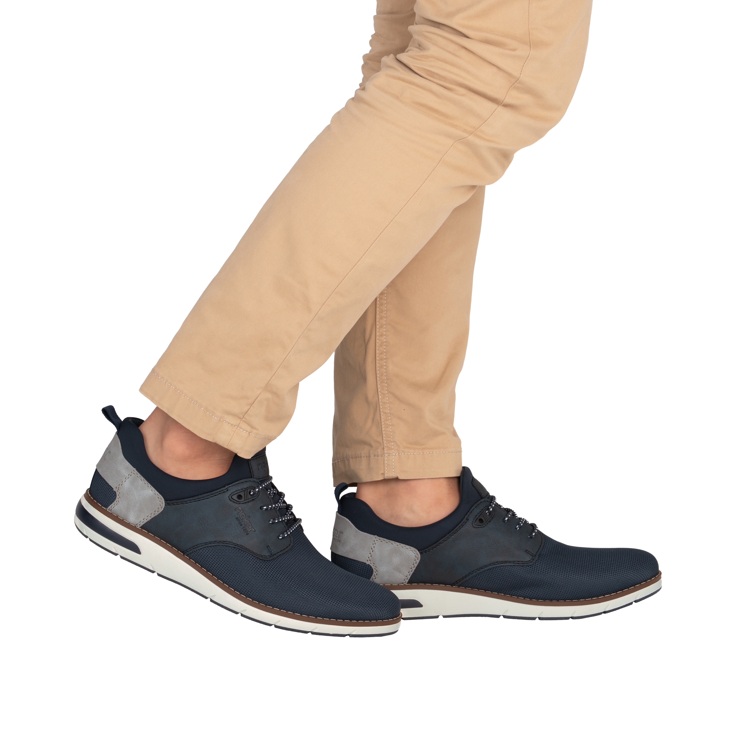 Rieker Slip-On Sneaker  Schlupfschuh, Freizeitsneaker, Halbschuh mit Gummizug