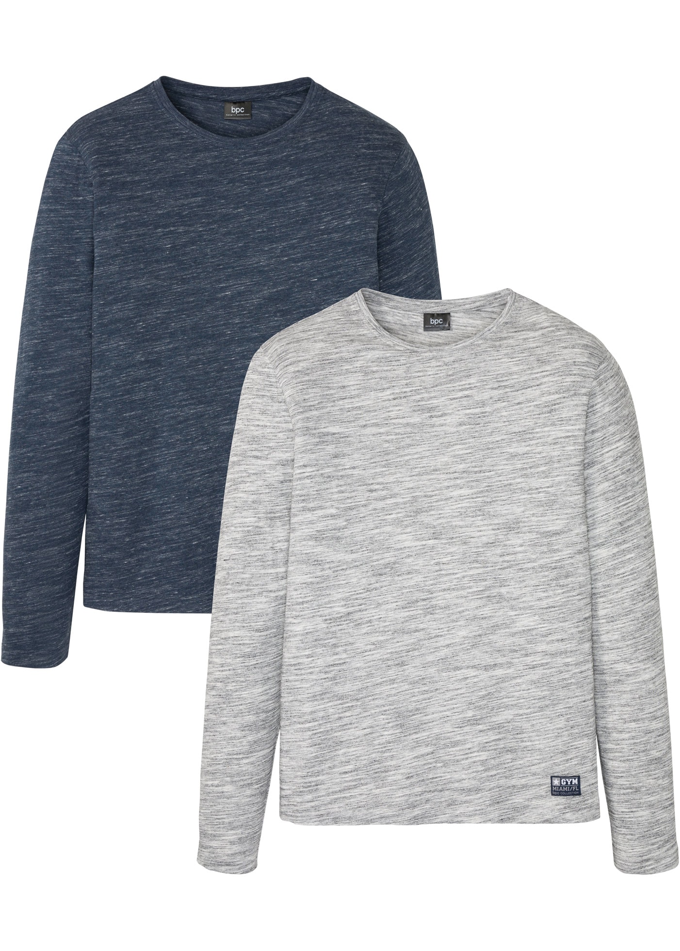bonprix Langarmshirt Packung, 2 tlg. tlg. günstig online kaufen