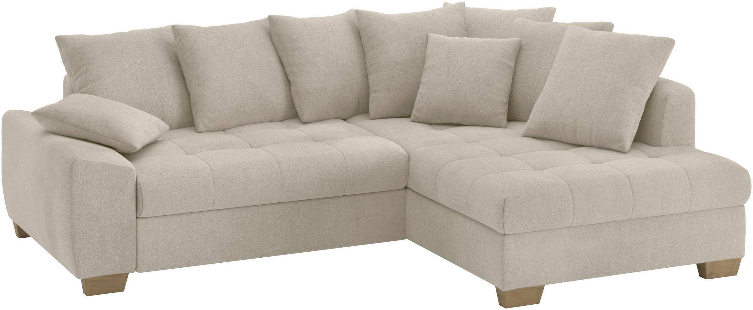 Mr. Couch Ecksofa "Nikita II, L-Form", Wahlweise mit Bettfunktion, Bettkast günstig online kaufen